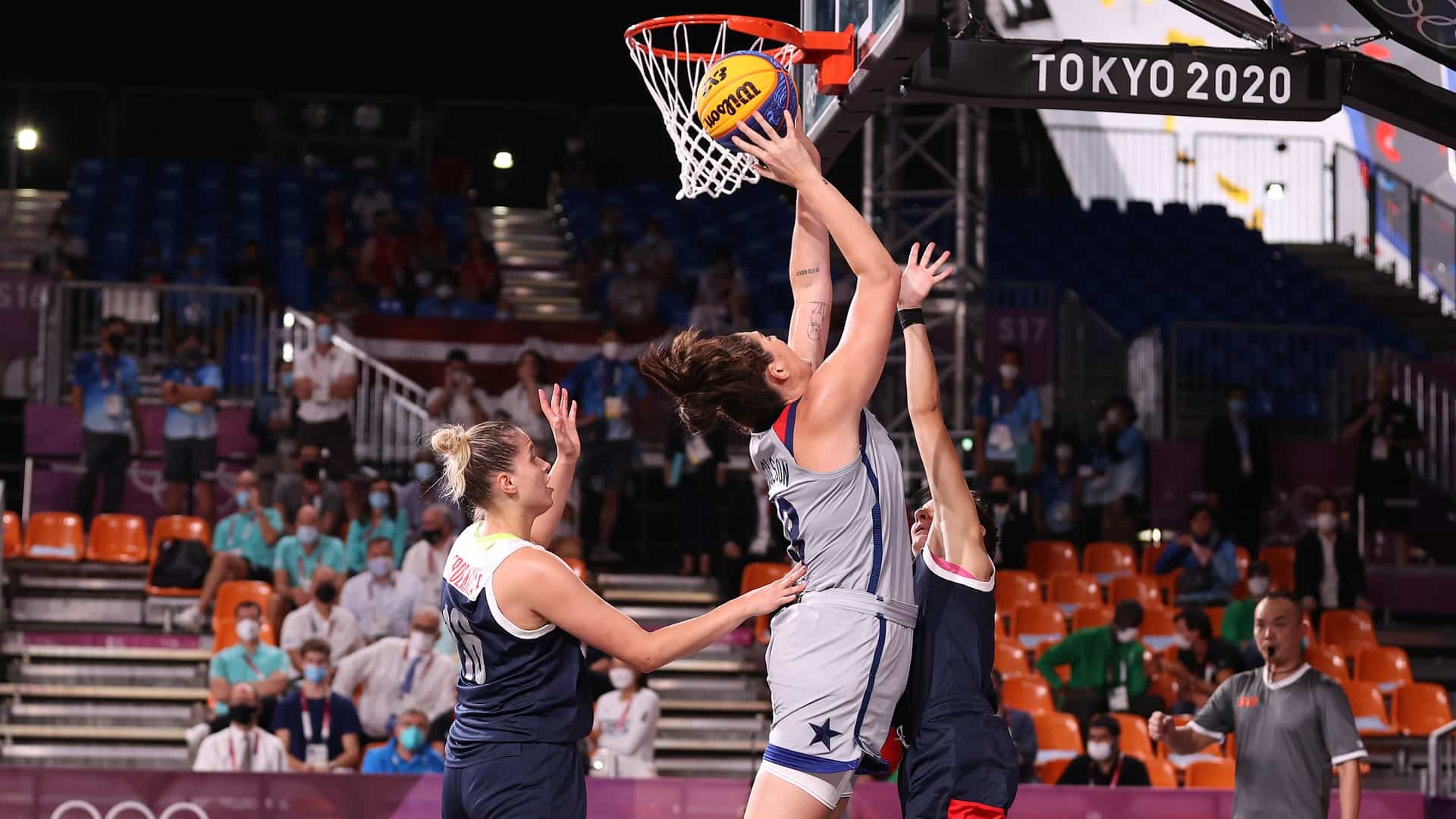 3x3 Basketball, Women's victory, Olympic debut, NBC Olympics, 1920x1090 HD Desktop