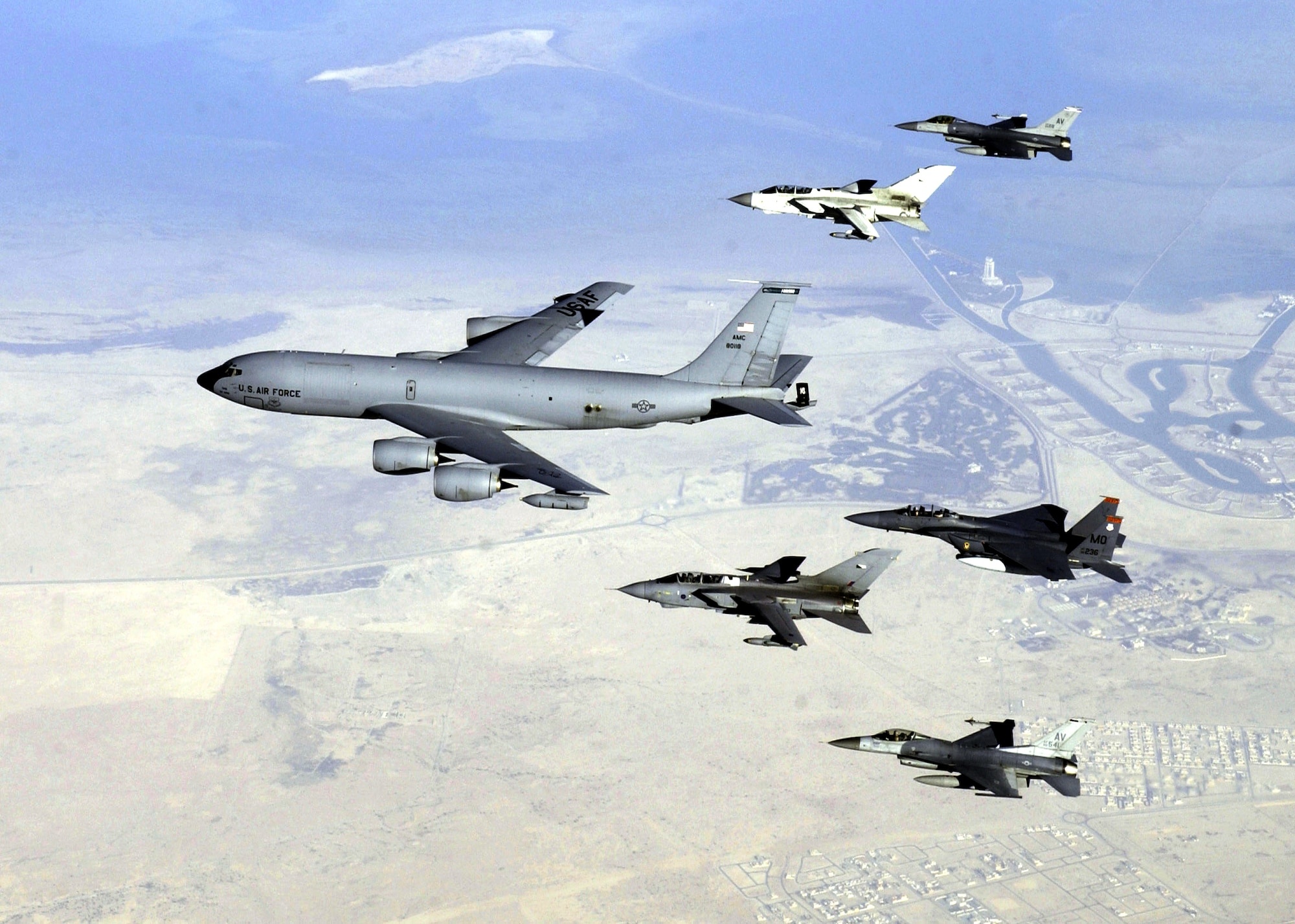 KC-135 Stratotanker, Air Force, 60 years, Spangdahlem Air Base, 2000x1430 HD Desktop