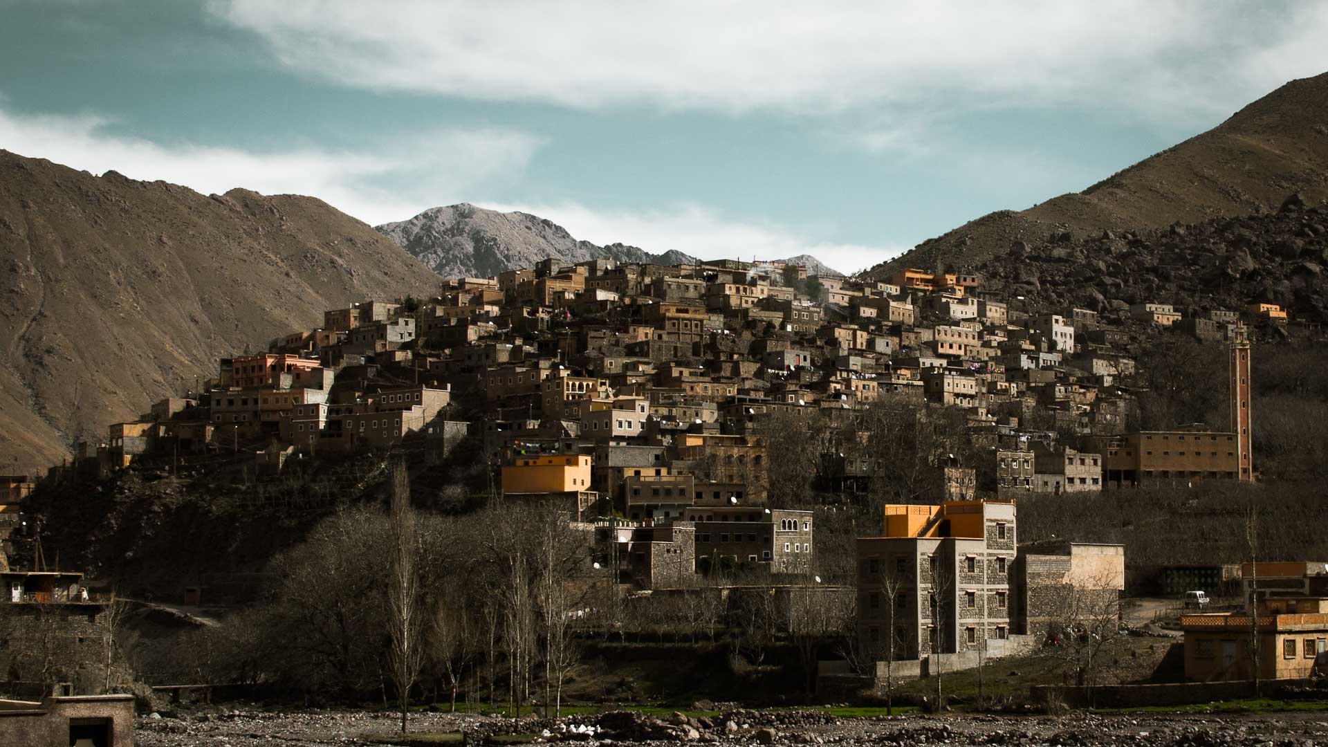 Mount Toubkal, Trekking adventure, Local guides, Atlas Mountains, 1920x1080 Full HD Desktop