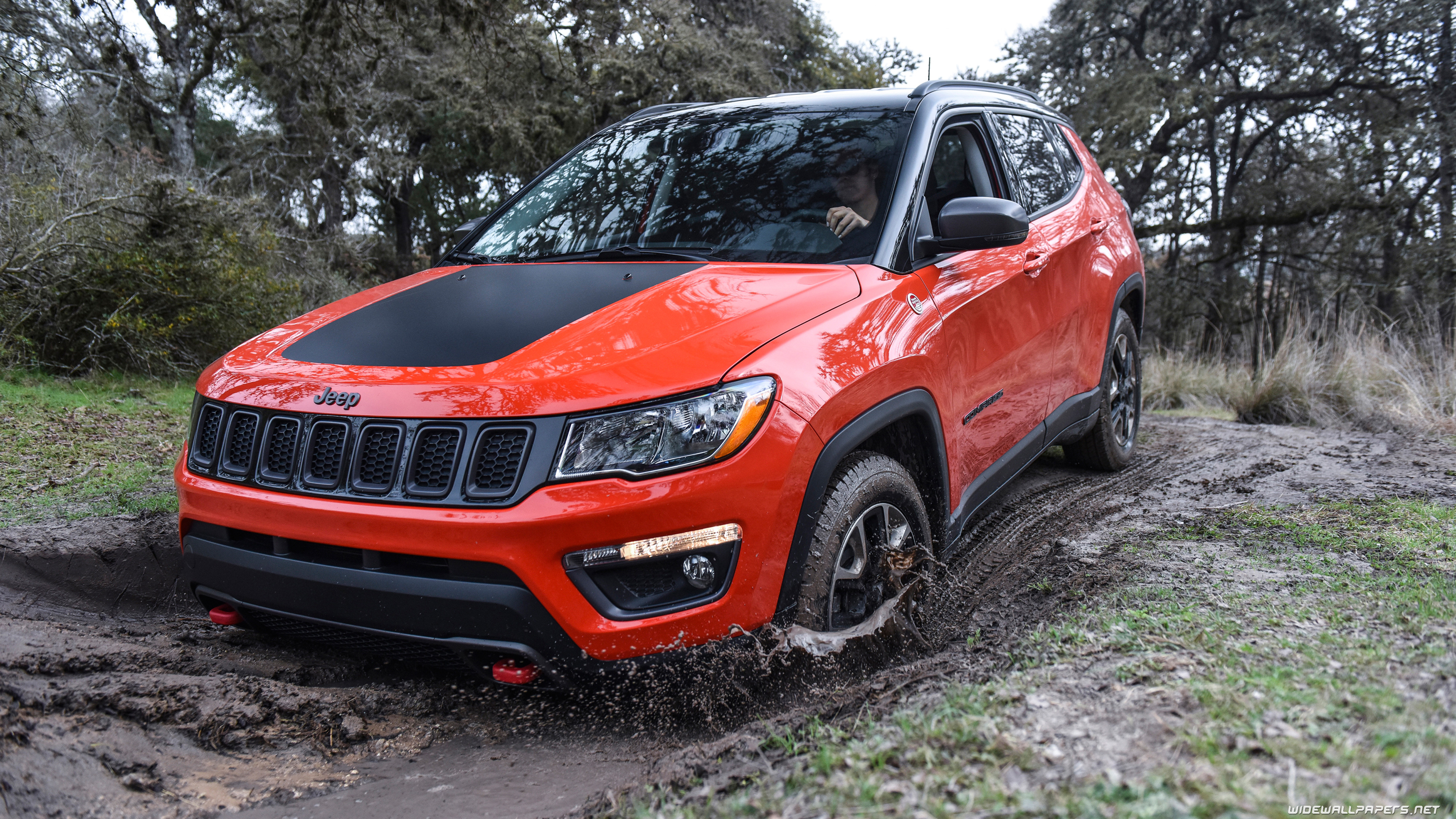 Jeep Compass, 4x4 off-road, Cars desktop wallpapers, Adventure-ready, 3840x2160 4K Desktop