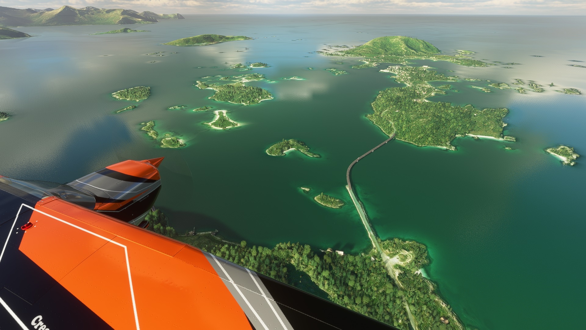 Sommaroy, Norway, Microsoft flight sim, Sommaroy, 1920x1080 Full HD Desktop