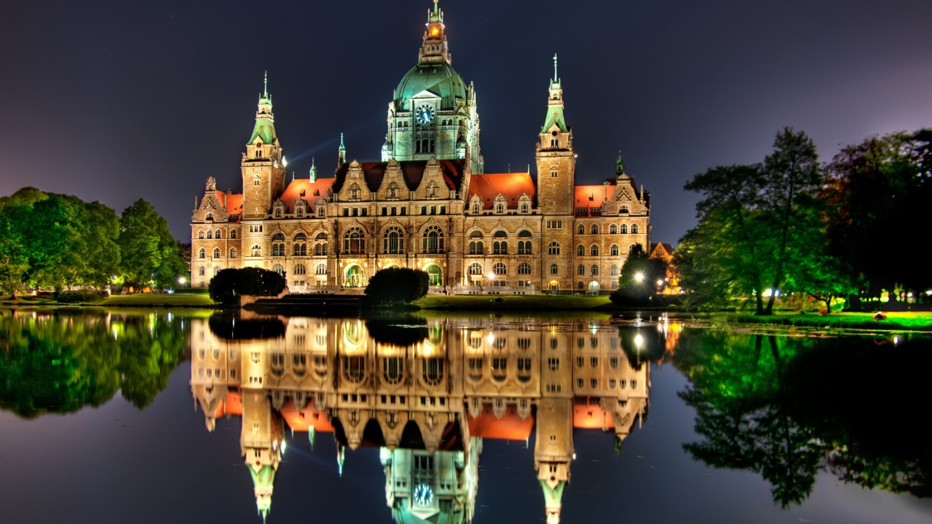 New Town Hall, Germany Wallpaper, 1920x1080 Full HD Desktop