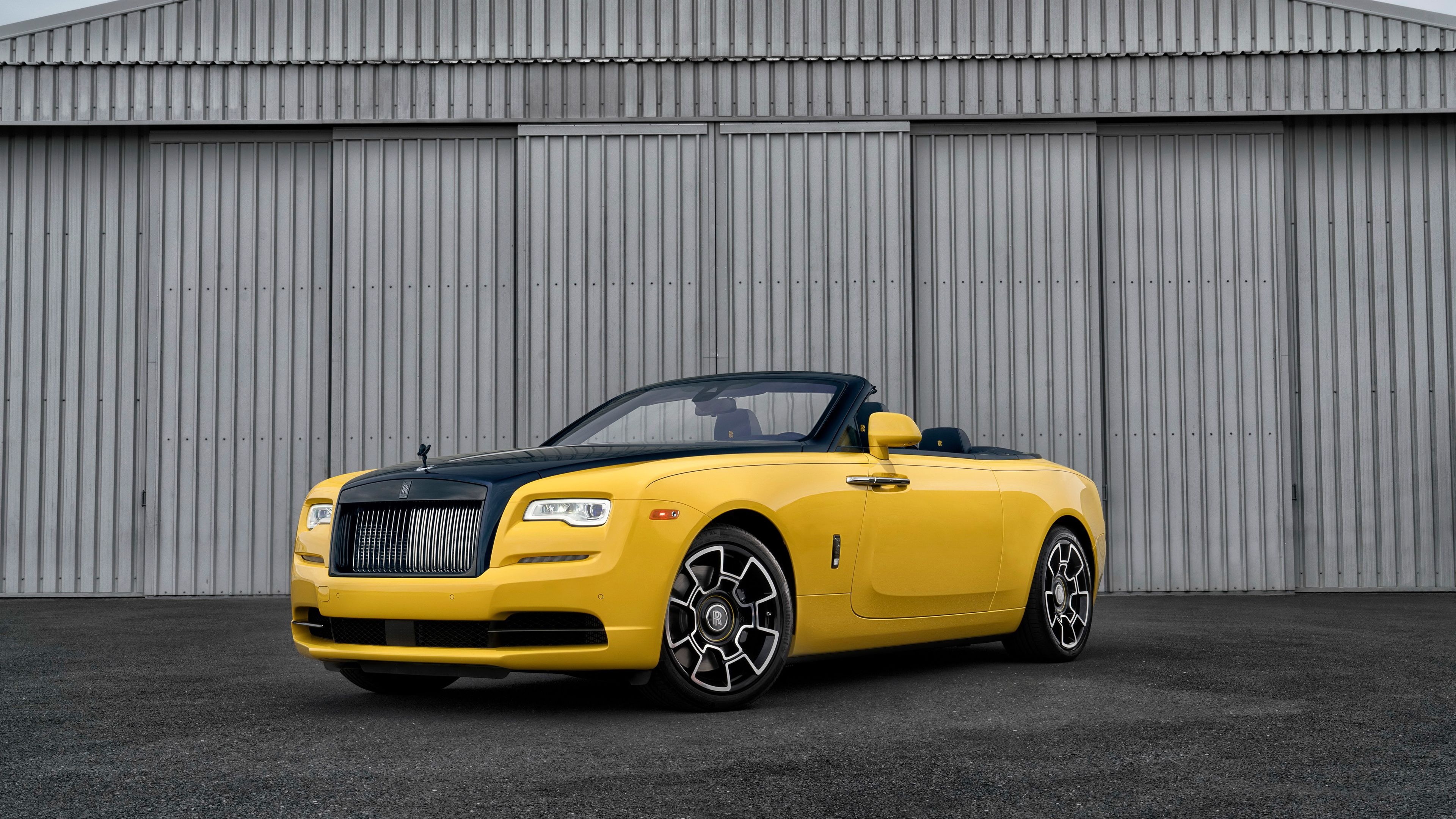 Rolls-Royce Dawn, Black Badge, Benjamin Treynor Sloss, Rolls-Royce, 3840x2160 4K Desktop