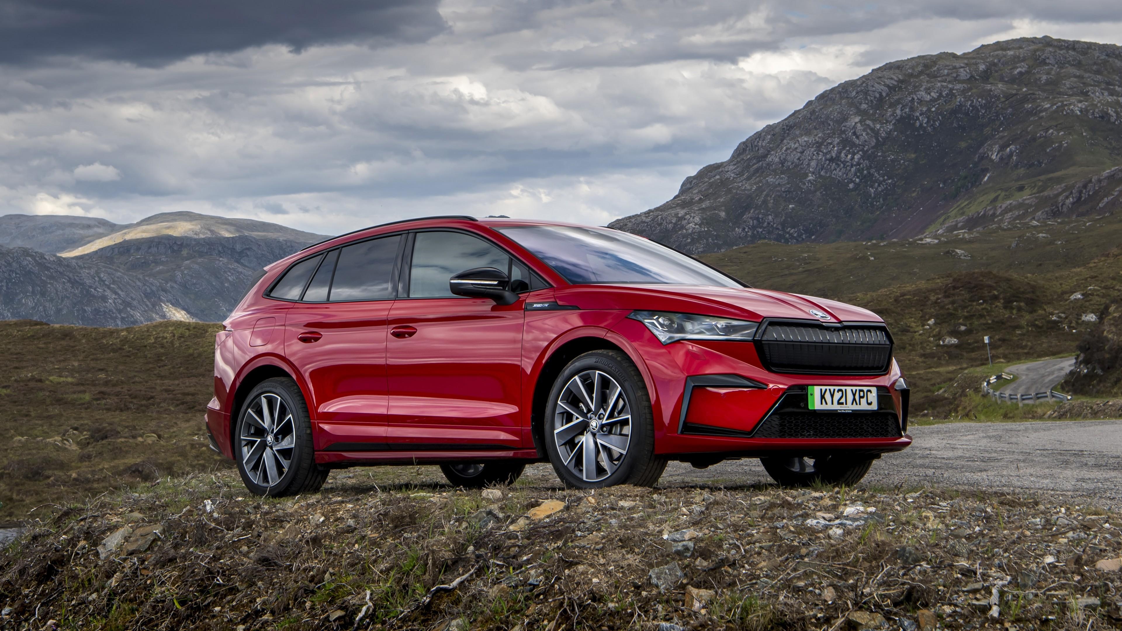 2021 Model, Skoda Enyaq Wallpaper, 3840x2160 4K Desktop