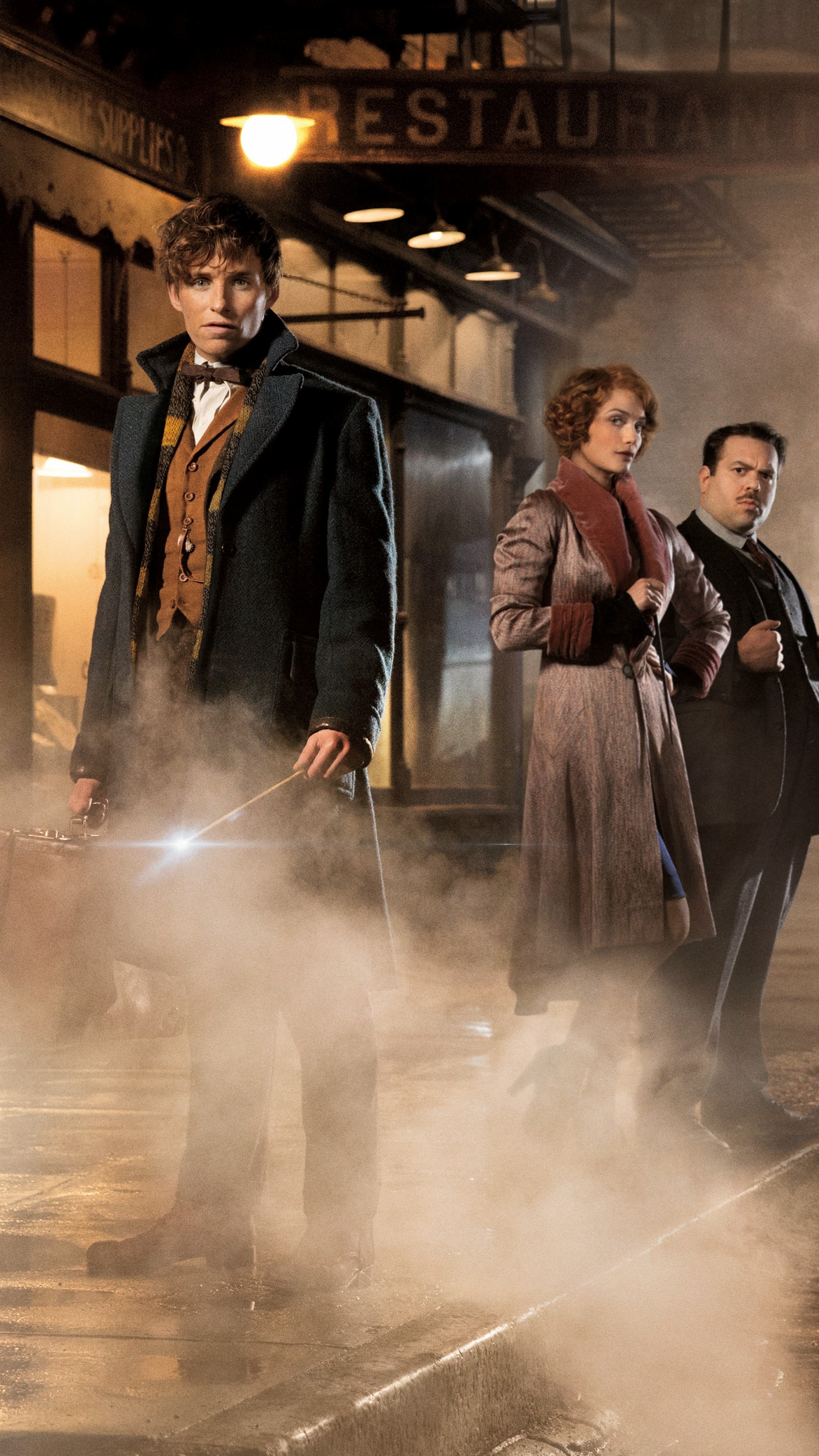 Fantastic Beasts, Eddie Redmayne, Best movies, Movie wallpapers, 2160x3840 4K Phone