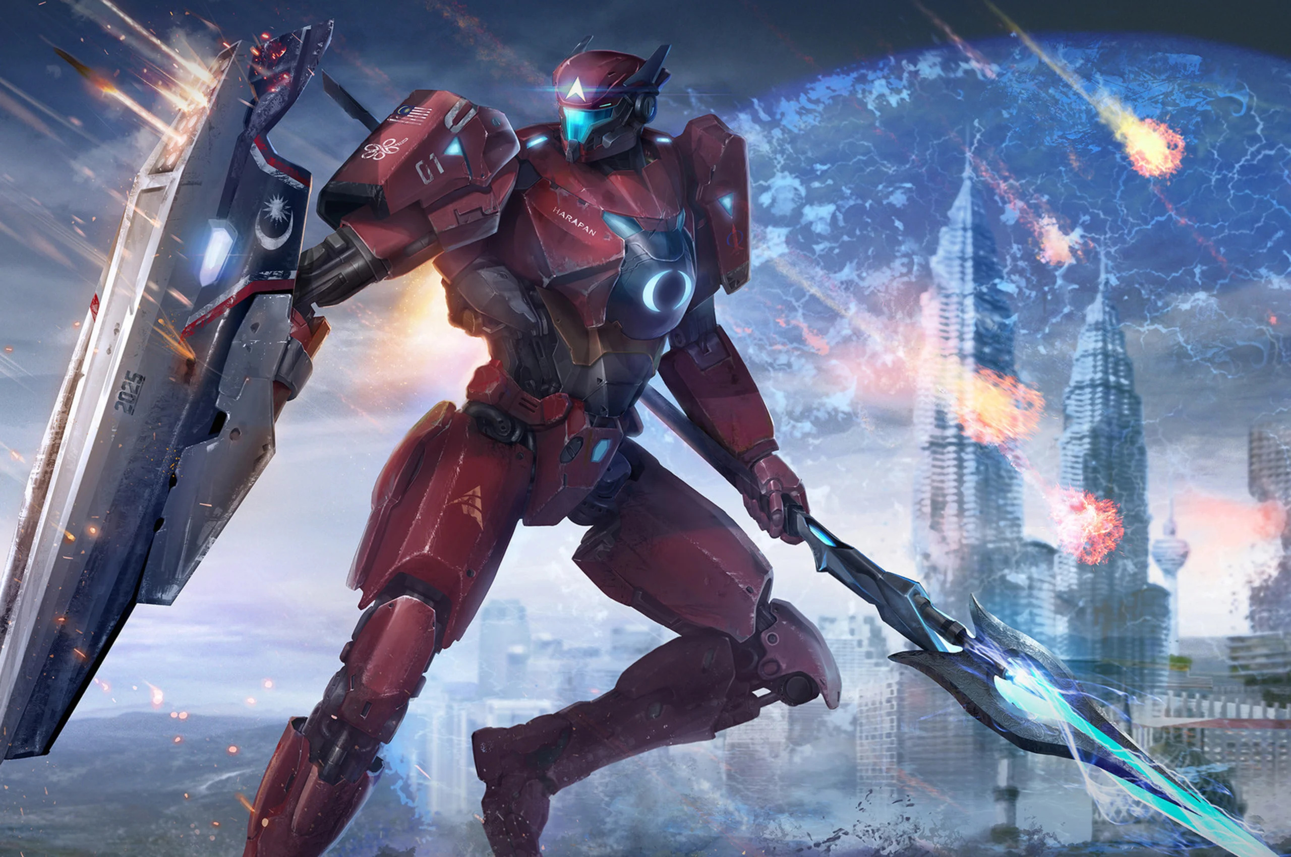 Pacific Rim, Jaeger wallpapers, Powerful mechs, Battle-ready, 2560x1700 HD Desktop