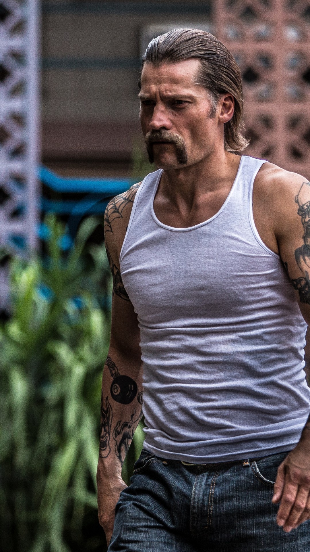 Shot Caller, Nikolaj Coster-Waldau, Movies, Wallpaper, 1080x1920 Full HD Phone