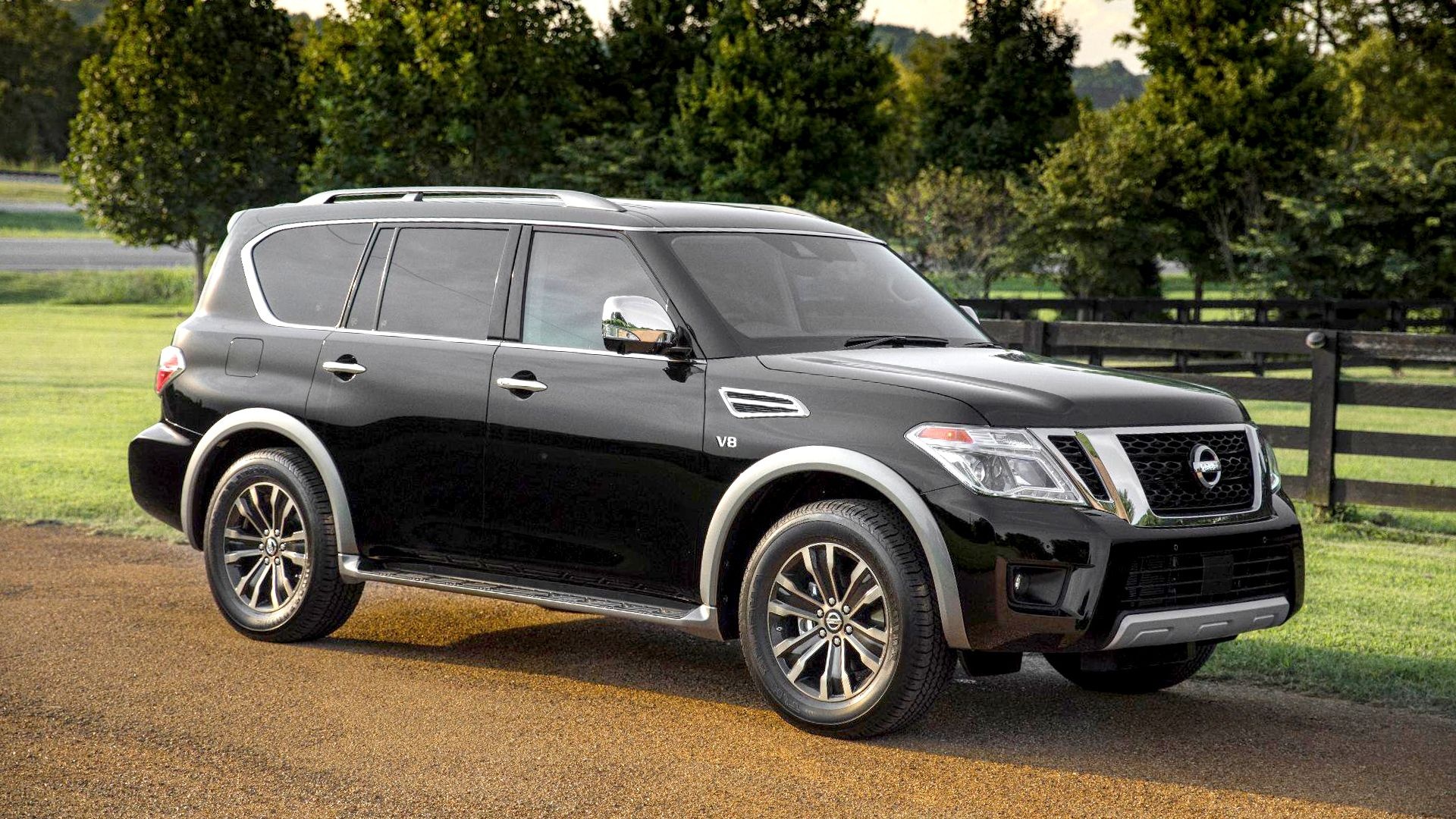 Nissan Armada, 2019 exterior changes, 1920x1080 Full HD Desktop