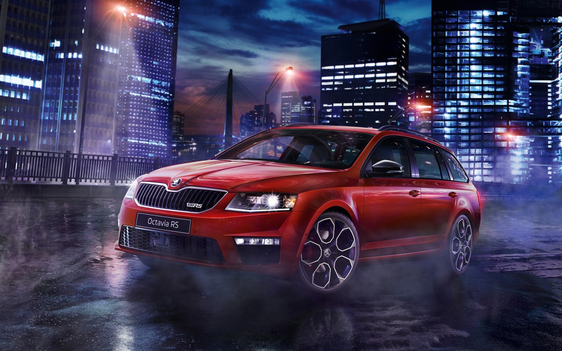 Skoda Octavia, RS edition, High-quality wallpapers, Dynamic performance, 1920x1200 HD Desktop