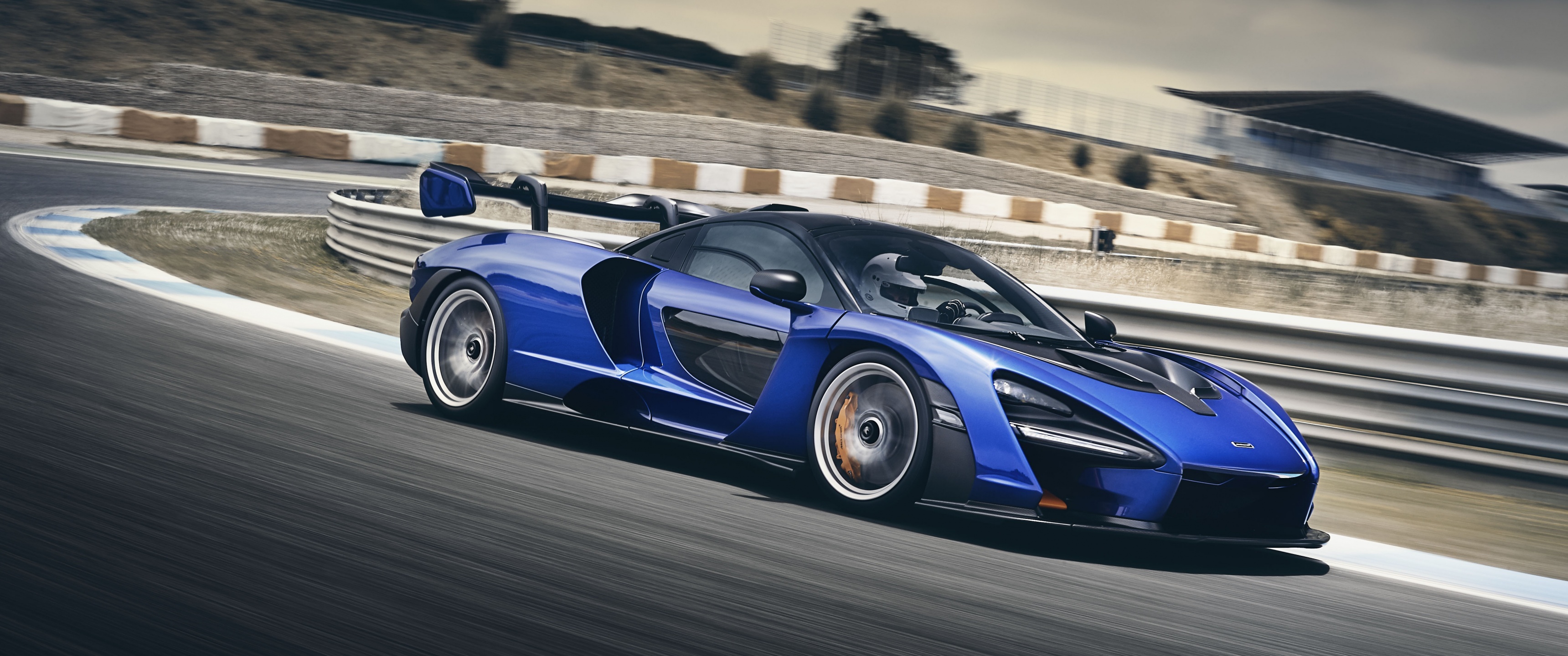 McLaren Senna, Race Tracks Wallpaper, 3440x1440 Dual Screen Desktop