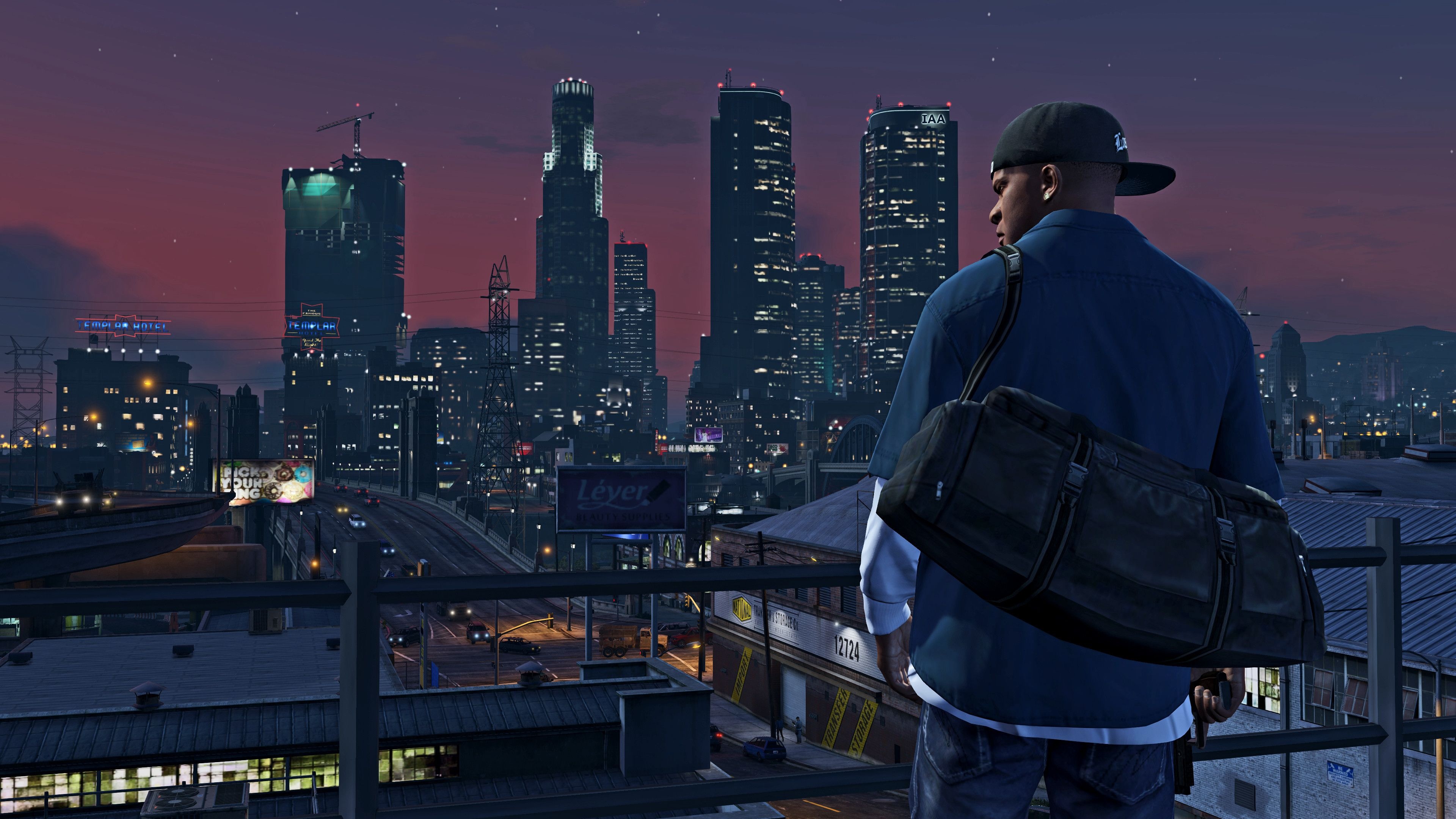 GTA adventure, Urban mayhem, Vice City vibes, Criminal underworld, 3840x2160 4K Desktop