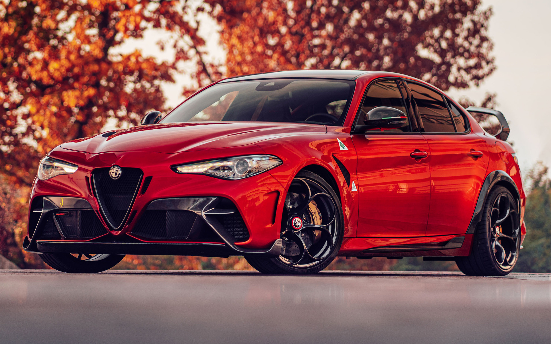 Alfa Romeo, 2021 model, Giulia GTAM variant, 1920x1200 HD Desktop