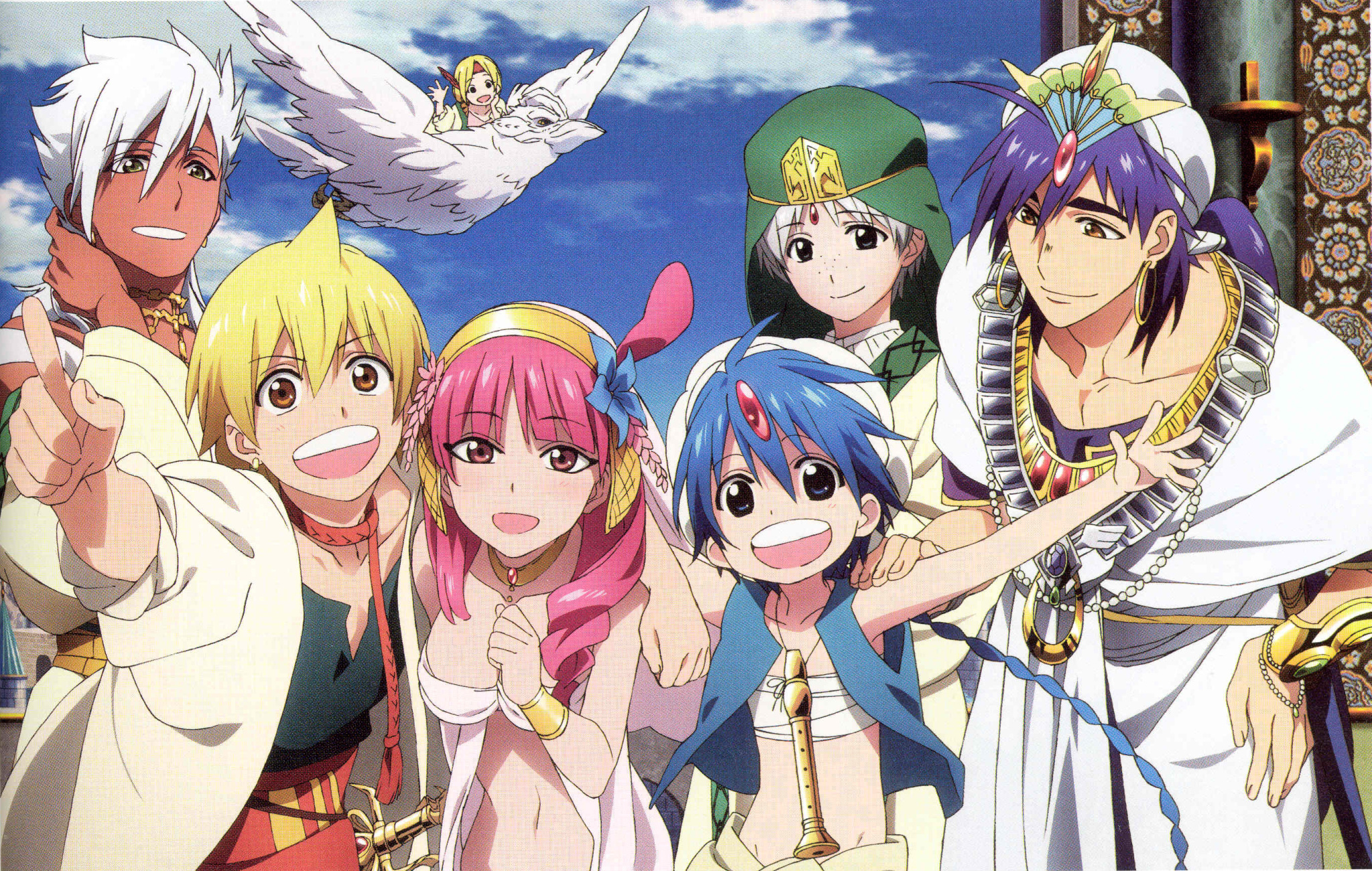 Magi, Labyrinth of Magic, Wallpapers, Anime, 2050x1310 HD Desktop