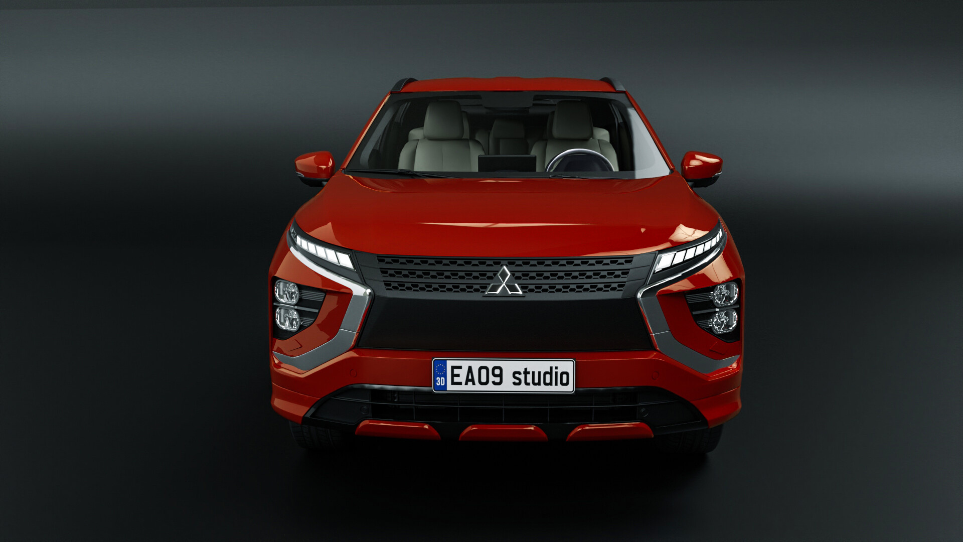 Mitsubishi Eclipse Cross, Futuristic design, Advanced features, Electric driving, 1920x1080 Full HD Desktop