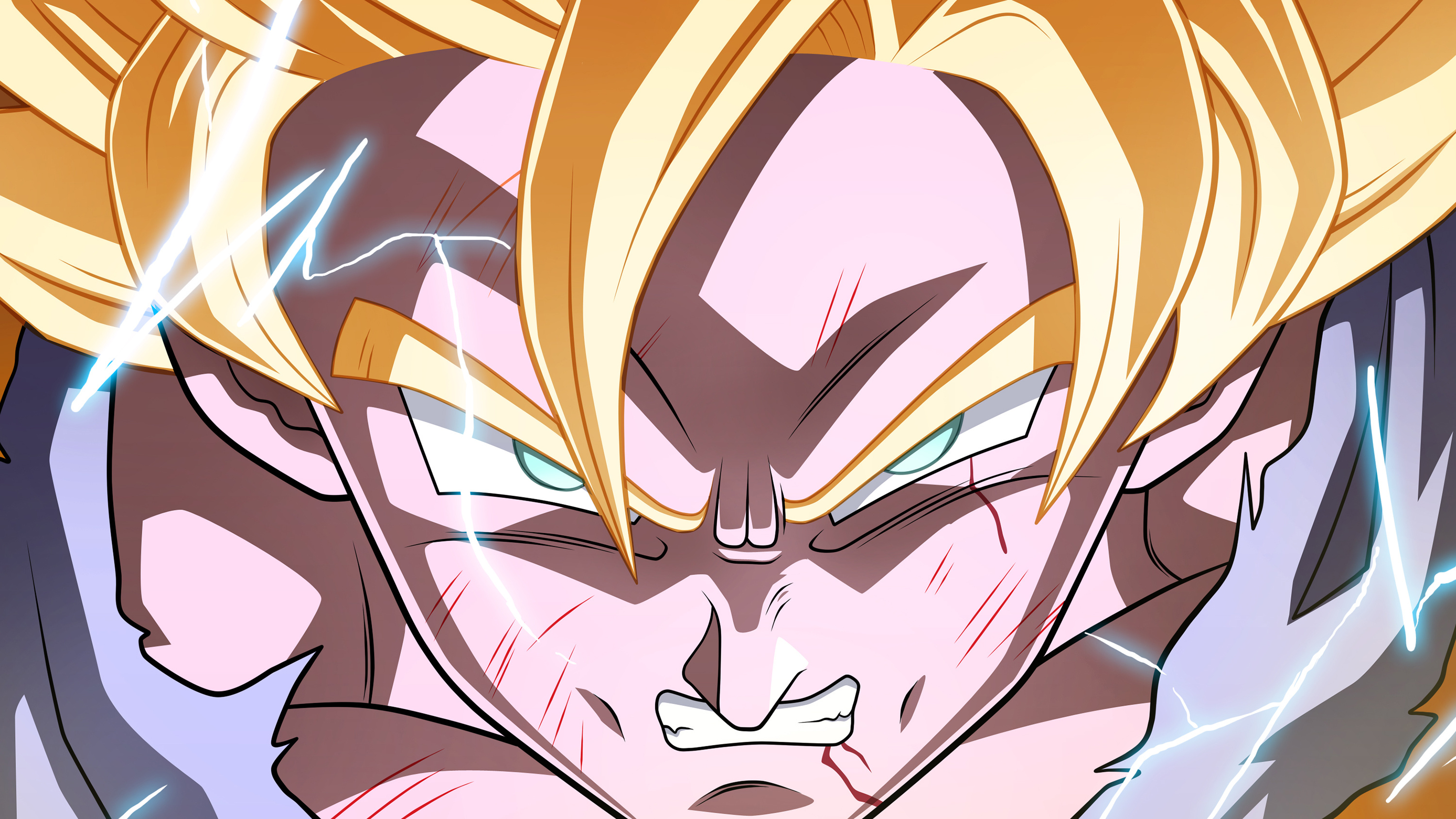 Son Goku Super Saiyan, Dragon Ball Z Abridged Wallpaper, 3000x1690 HD Desktop