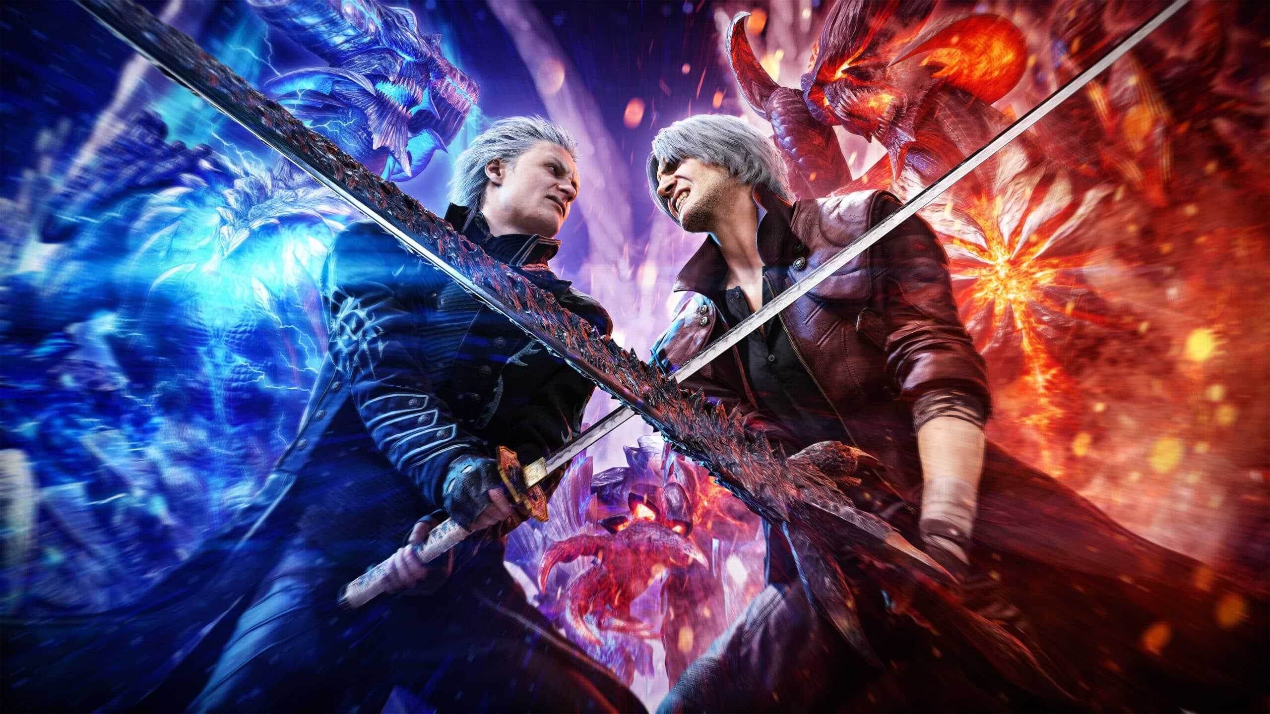 Vergil, Dante, Sin Devil Trigger, Devil Sword Dante, HD Desktop wallpaper