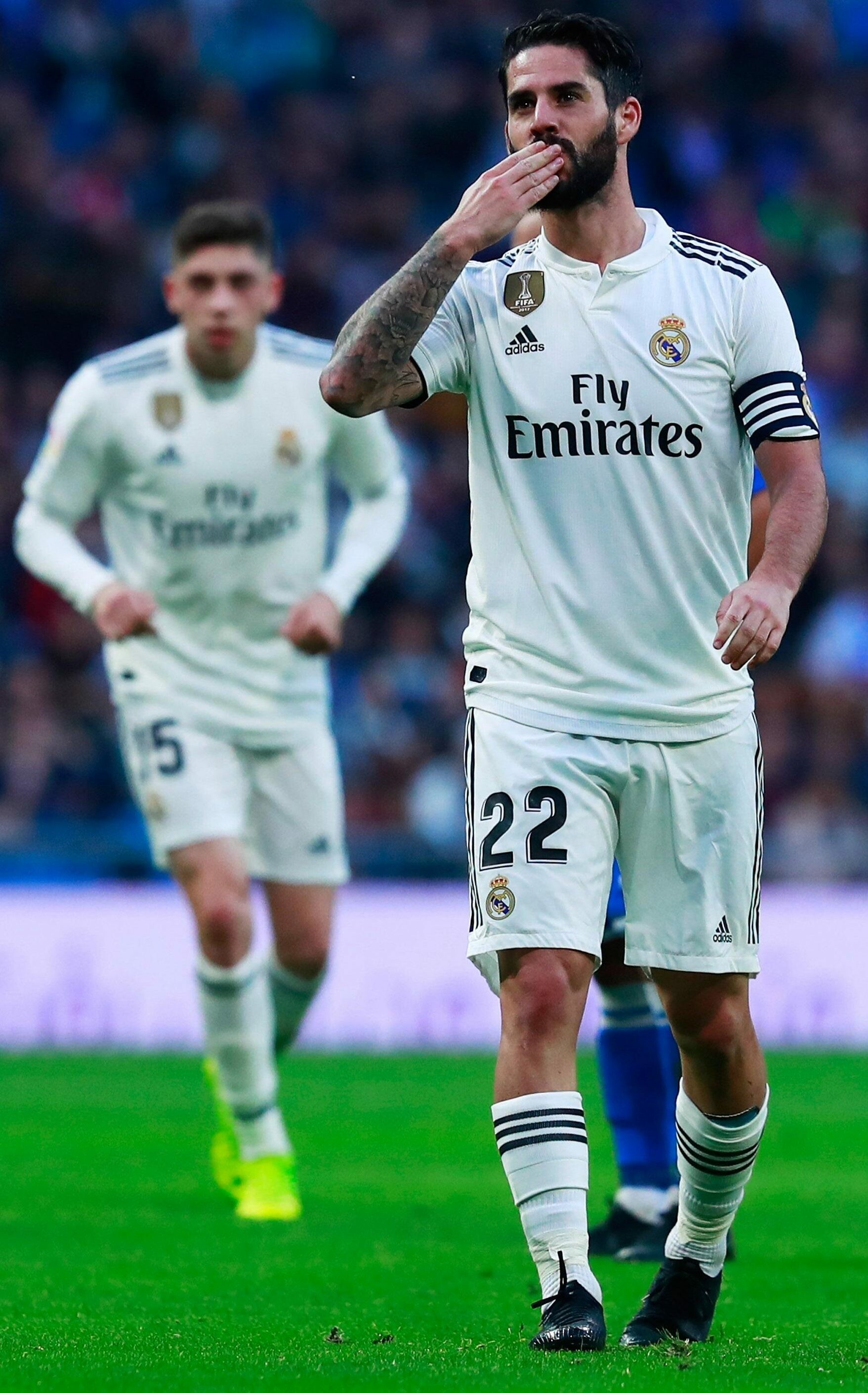 Copa del Rey 2018, Isco Wallpaper, 1760x2820 HD Phone