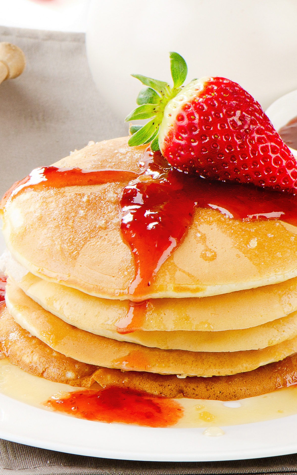 1080p pancakes wallpapers, Wallpapersexpertcom, High-resolution images, Desktop backgrounds, 1200x1920 HD Phone