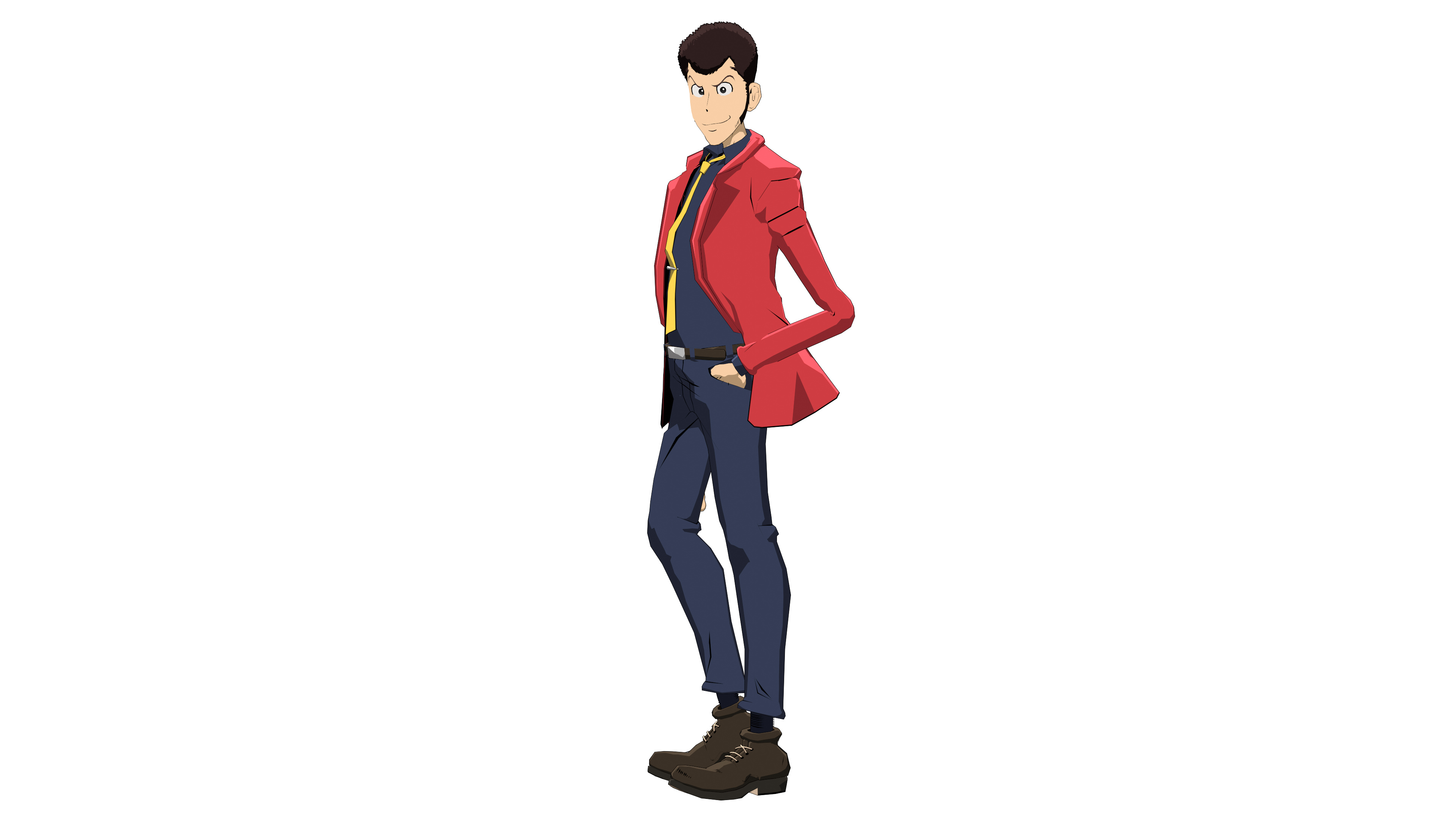 Lupin the Third, Royalty free 3D model, Tidiestflyer, F16adc2, 3840x2160 4K Desktop