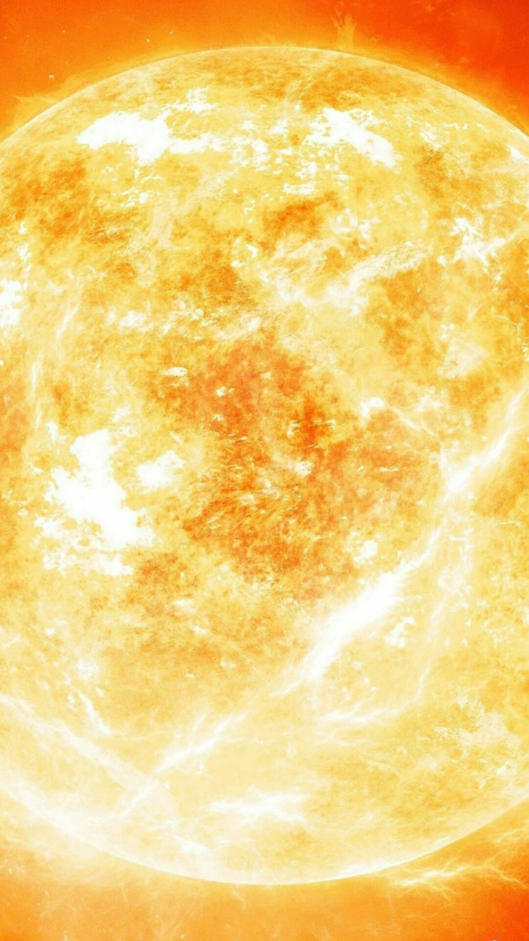 Cosmic sun, Brilliant flares, Heavenly glow, Astral beauty, 1080x1920 Full HD Phone