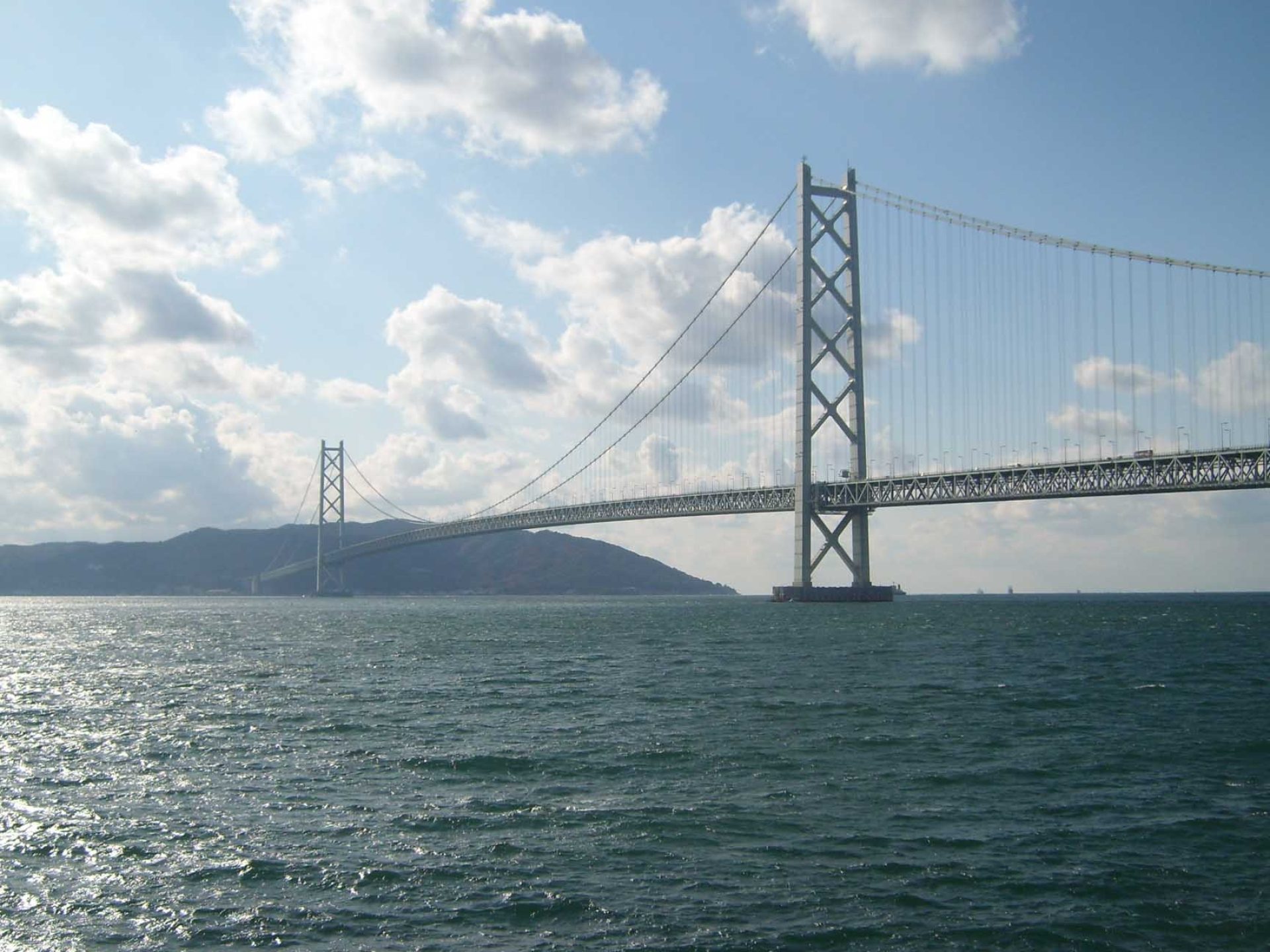 Akashi Kaikyo Bridge discovery, Engineering achievement, Structural excellence, Technical wonder, 1920x1440 HD Desktop