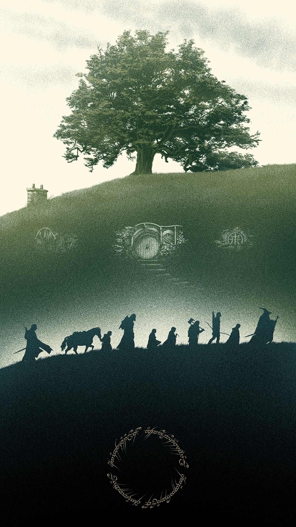 The Lord of the Rings film trilogy, Mobile wallpapers, 1250x2210 HD Phone