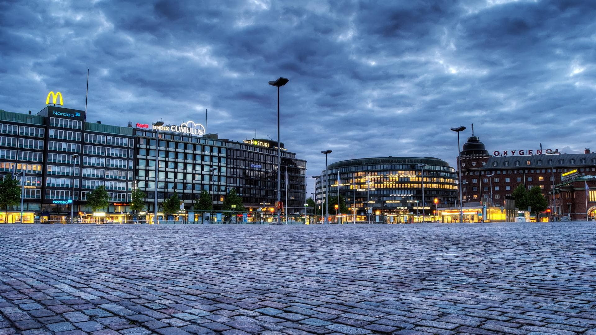 Helsinki, City Squares Wallpaper, 1920x1080 Full HD Desktop