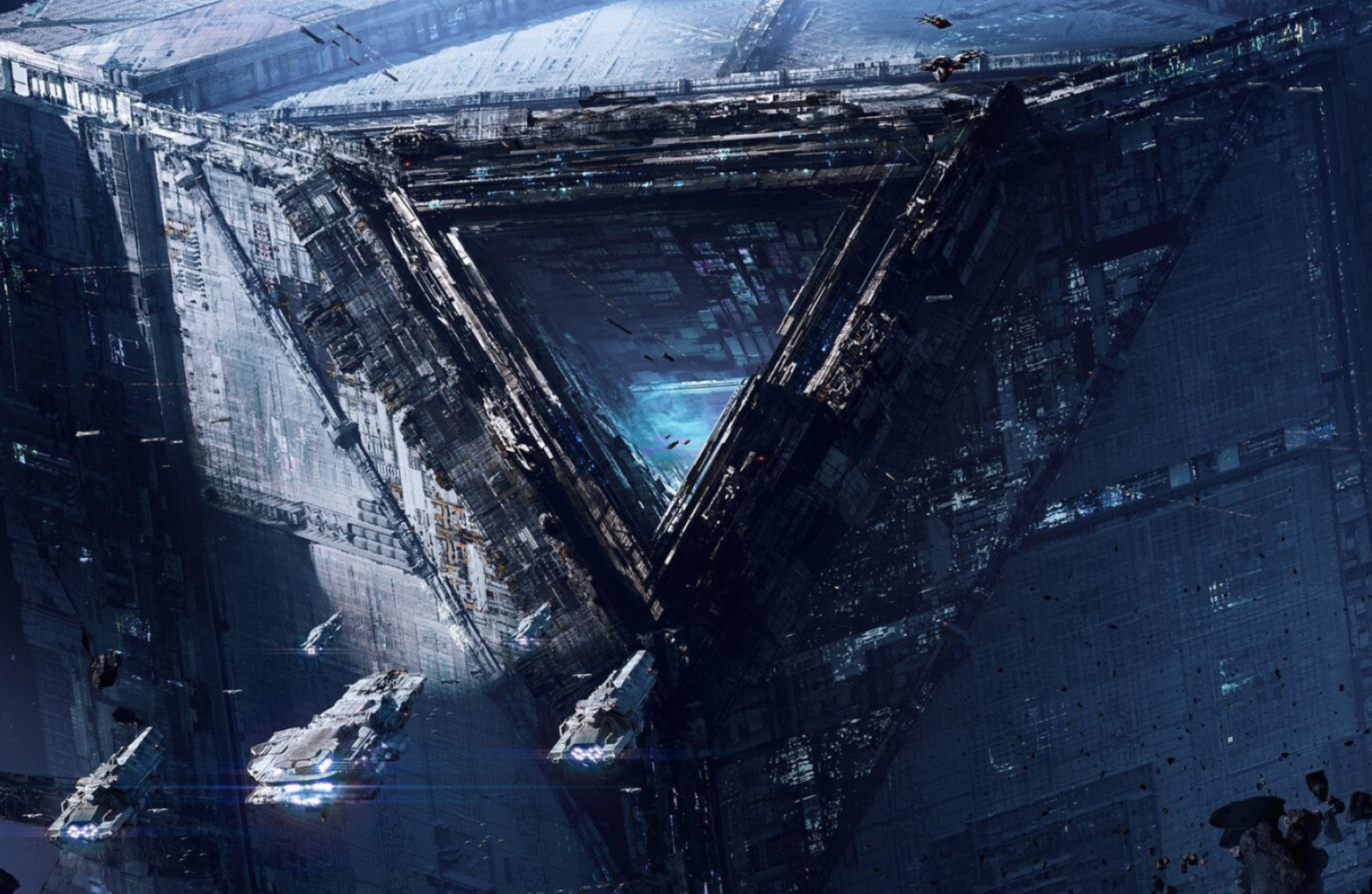 Infinite Lagrange, Star gate crossing, Federico Pelat, Space art, 1920x1260 HD Desktop