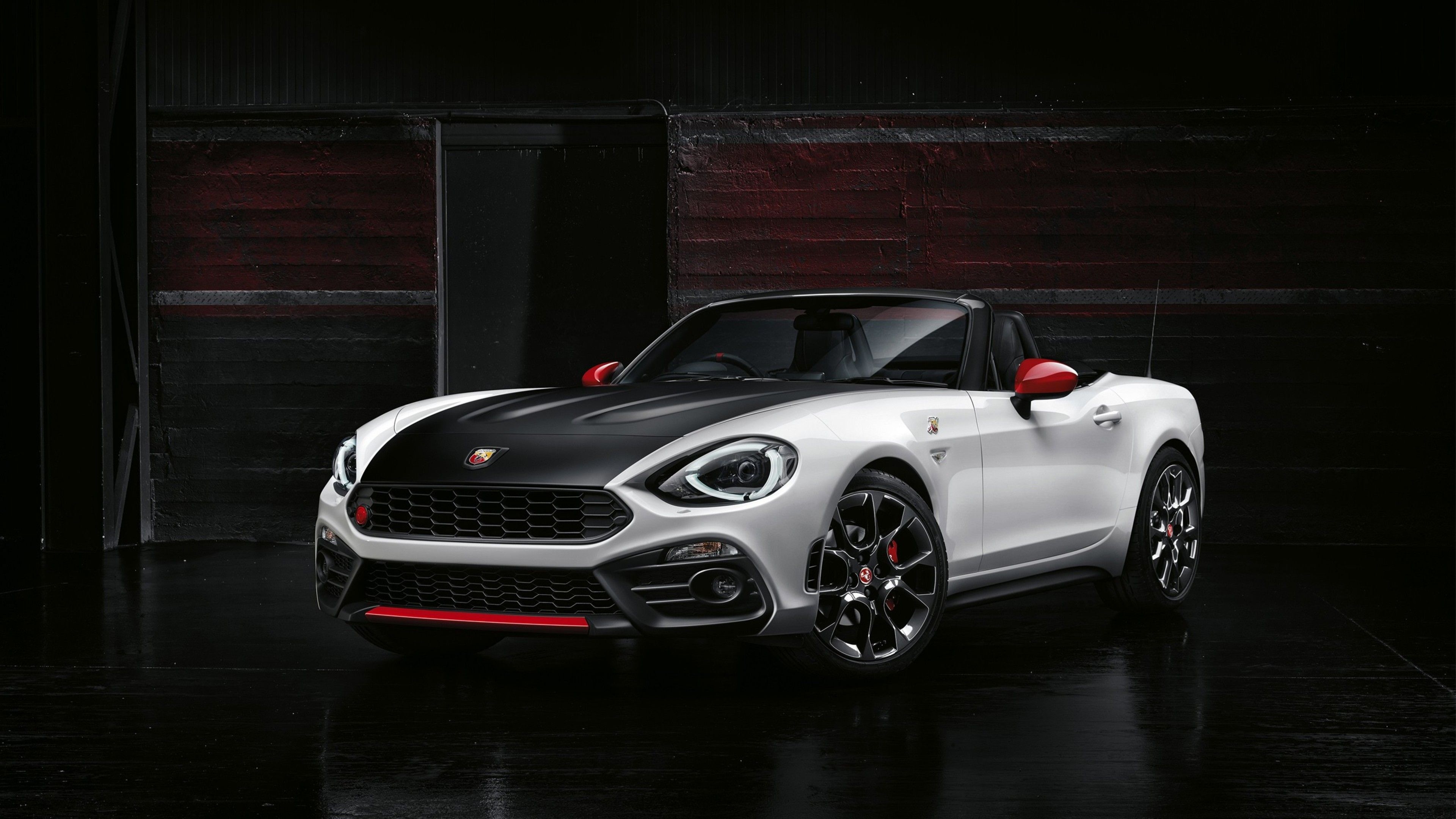 Fiat 124 Spider, Auto elegance, Abarth power, Italian craftsmanship, 3840x2160 4K Desktop