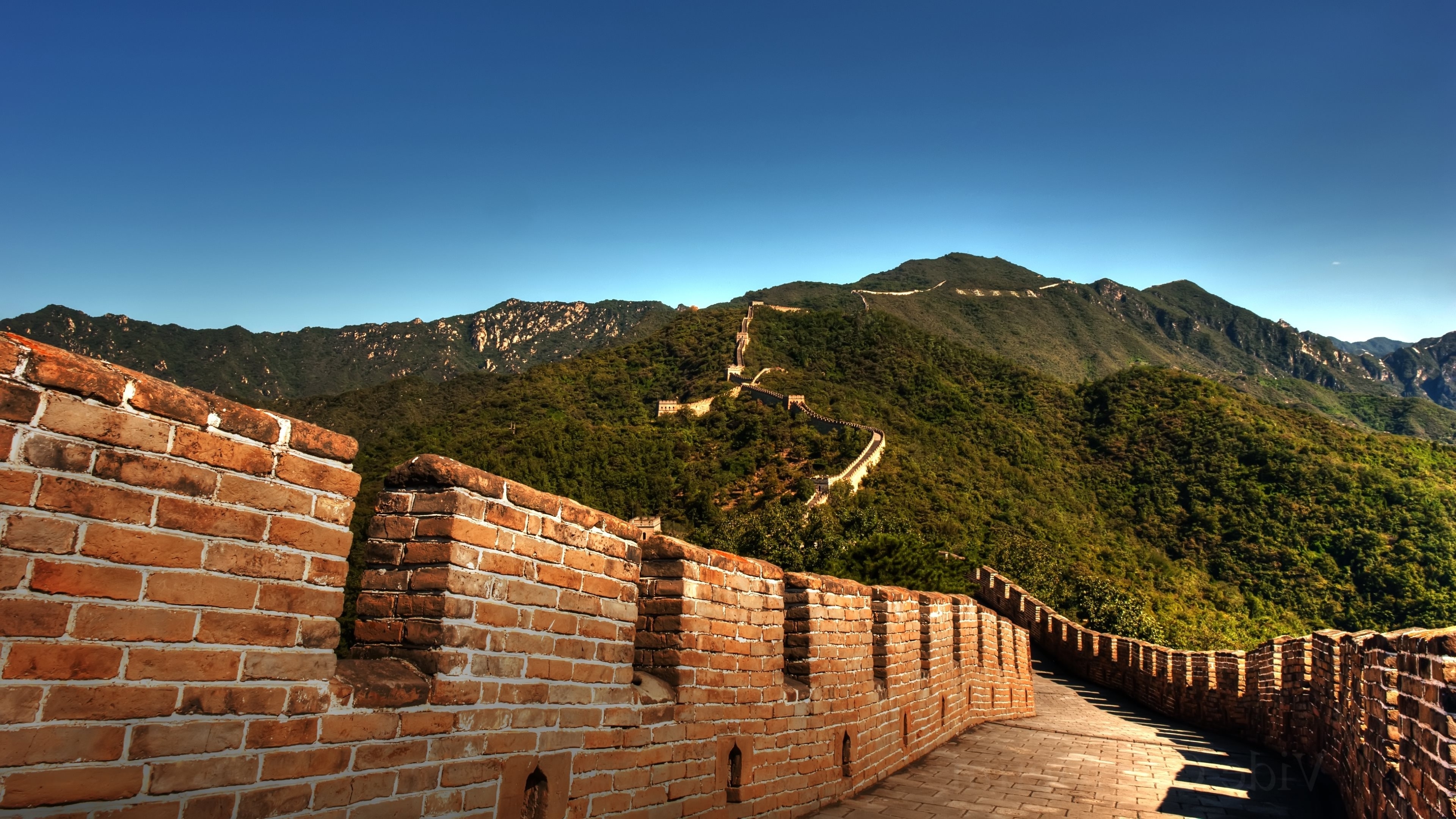 Mutianyu, Great Wall of China Wallpaper, 3840x2160 4K Desktop