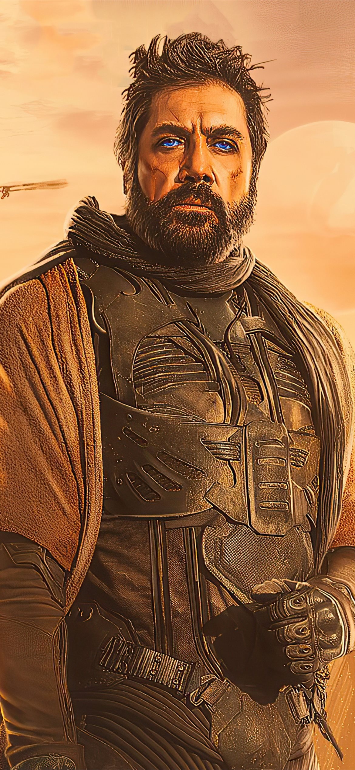 Stilgar, Dune movie, iPhone 12 wallpapers, HD, 1170x2540 HD Phone