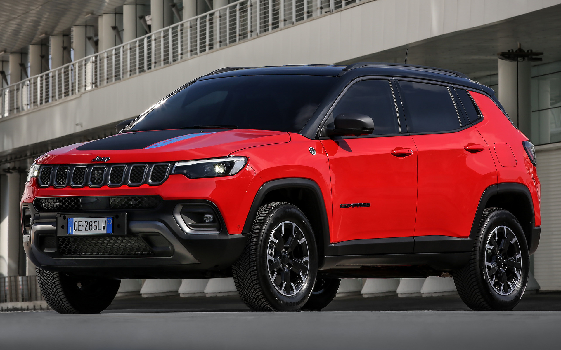 Jeep Compass, 2021 plug-in hybrid, Trailhawk edition, HD wallpapers, 1920x1200 HD Desktop