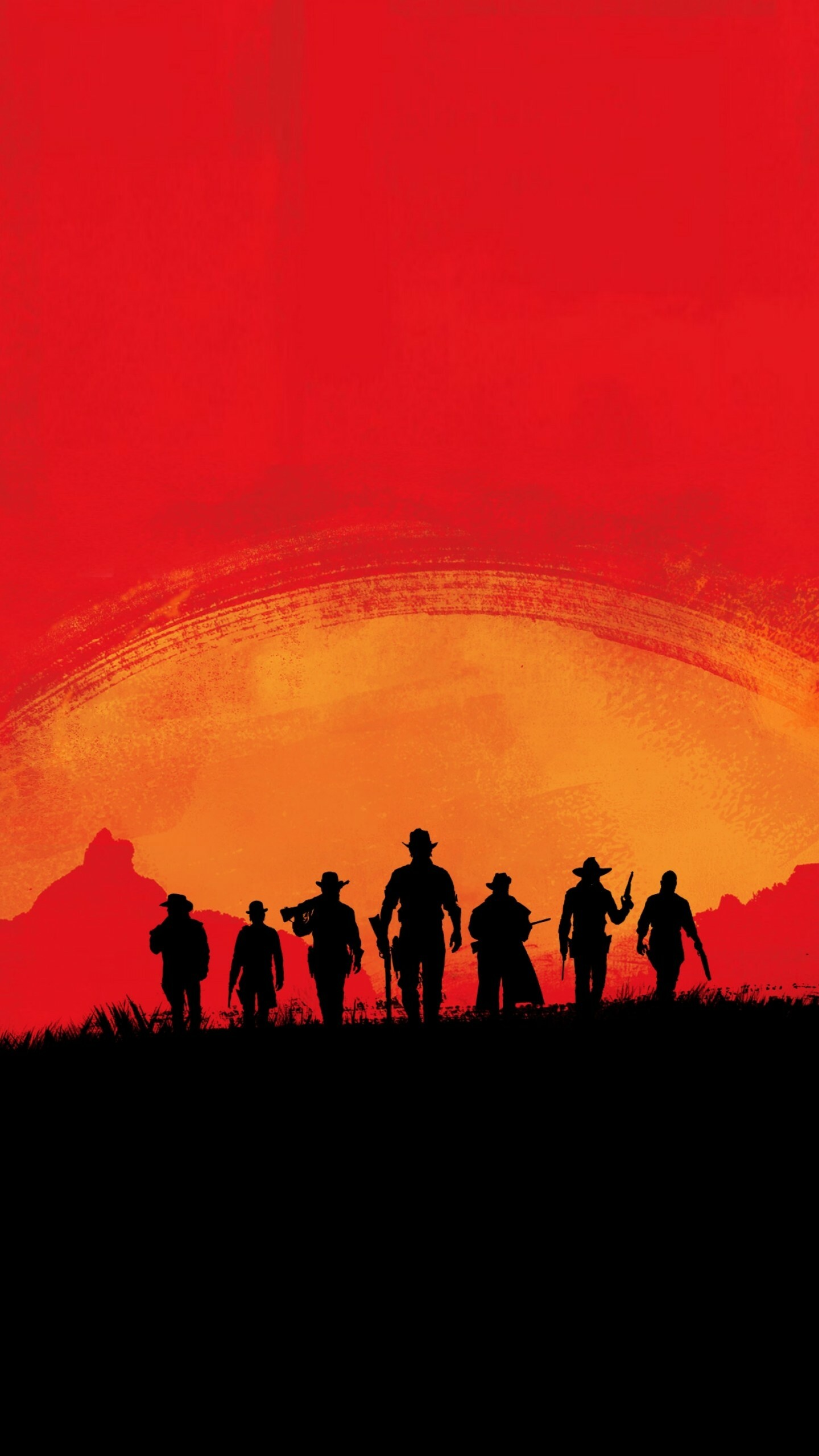 Red Dead Redemption 2, Rockstar Games masterpiece, Gaming adventure, Wallpaper for gaming enthusiasts, 1440x2560 HD Phone