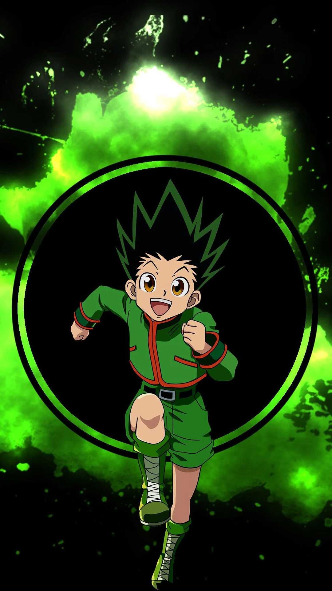 Gon Freecss, Exhilarating wallpapers, Captivating character, Hunter x Hunter, 1080x1920 Full HD Phone