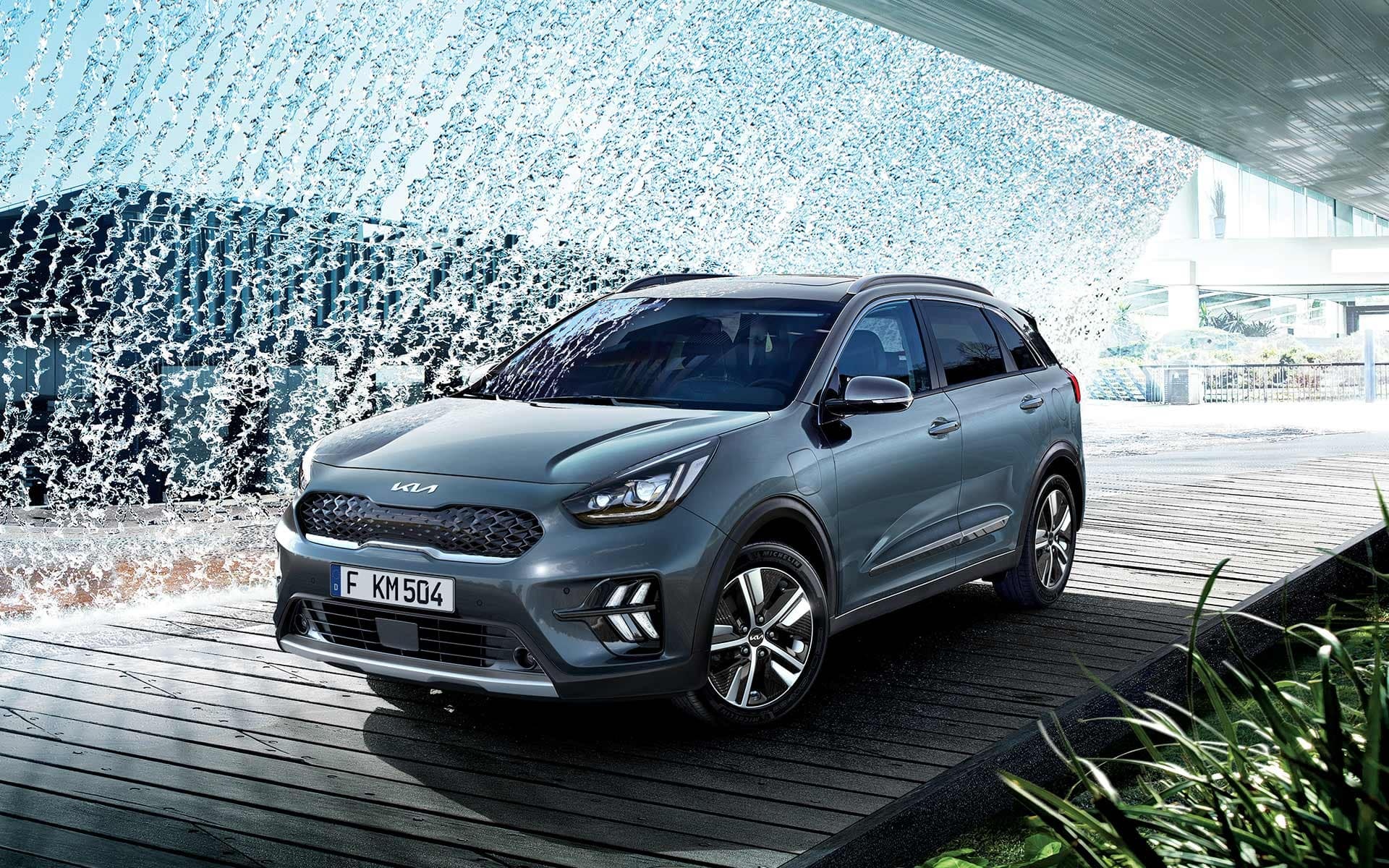 Kia Niro Plug-in Hybrid, Eco-friendly car, Hamburg dealership, Hybrid technology, 1920x1200 HD Desktop