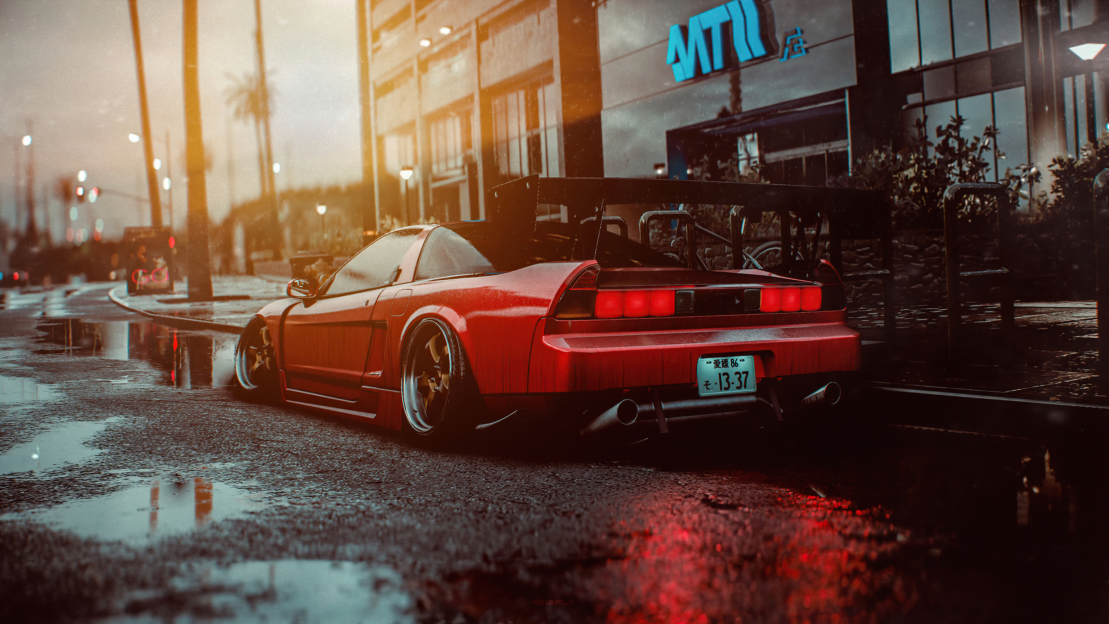 Honda, NSX rear, Need for Speed 2020, 4K HD games, 3840x2160 4K Desktop