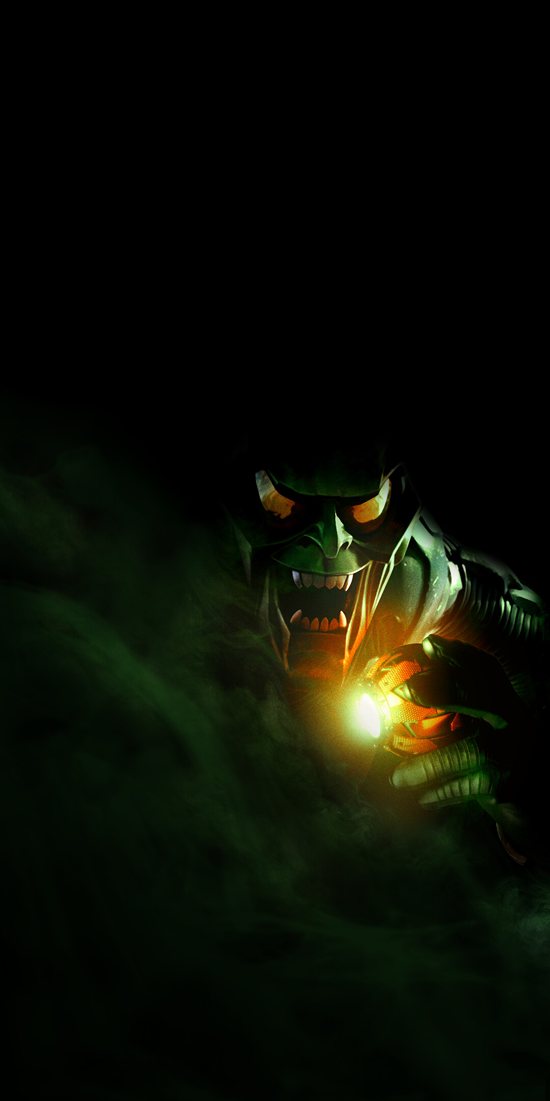 Green Goblin, Iconic comic image, Spider-Man: No Way Home appearance, Villainy personified, 1080x2160 HD Phone