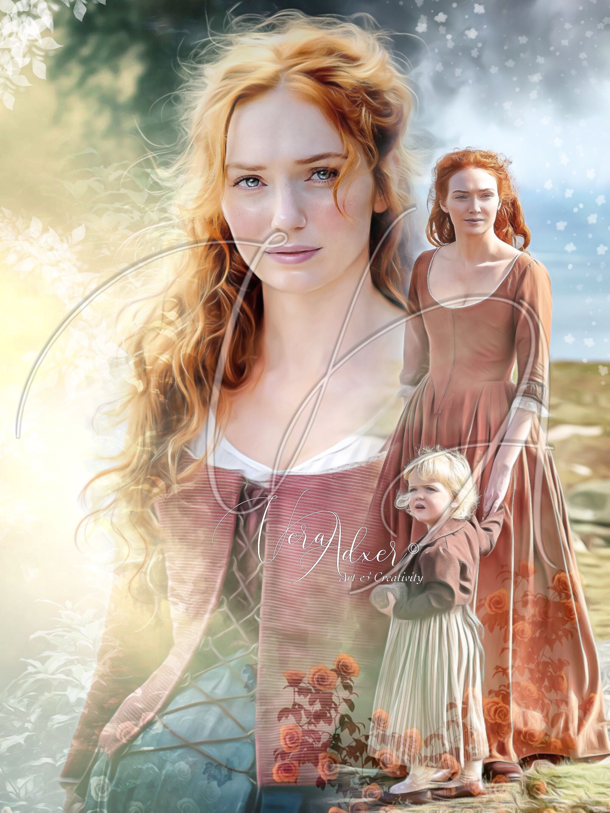 Eleanor Tomlinson movies, Demelza Poldark, Redhead actress, Poldark series, 2050x2740 HD Phone