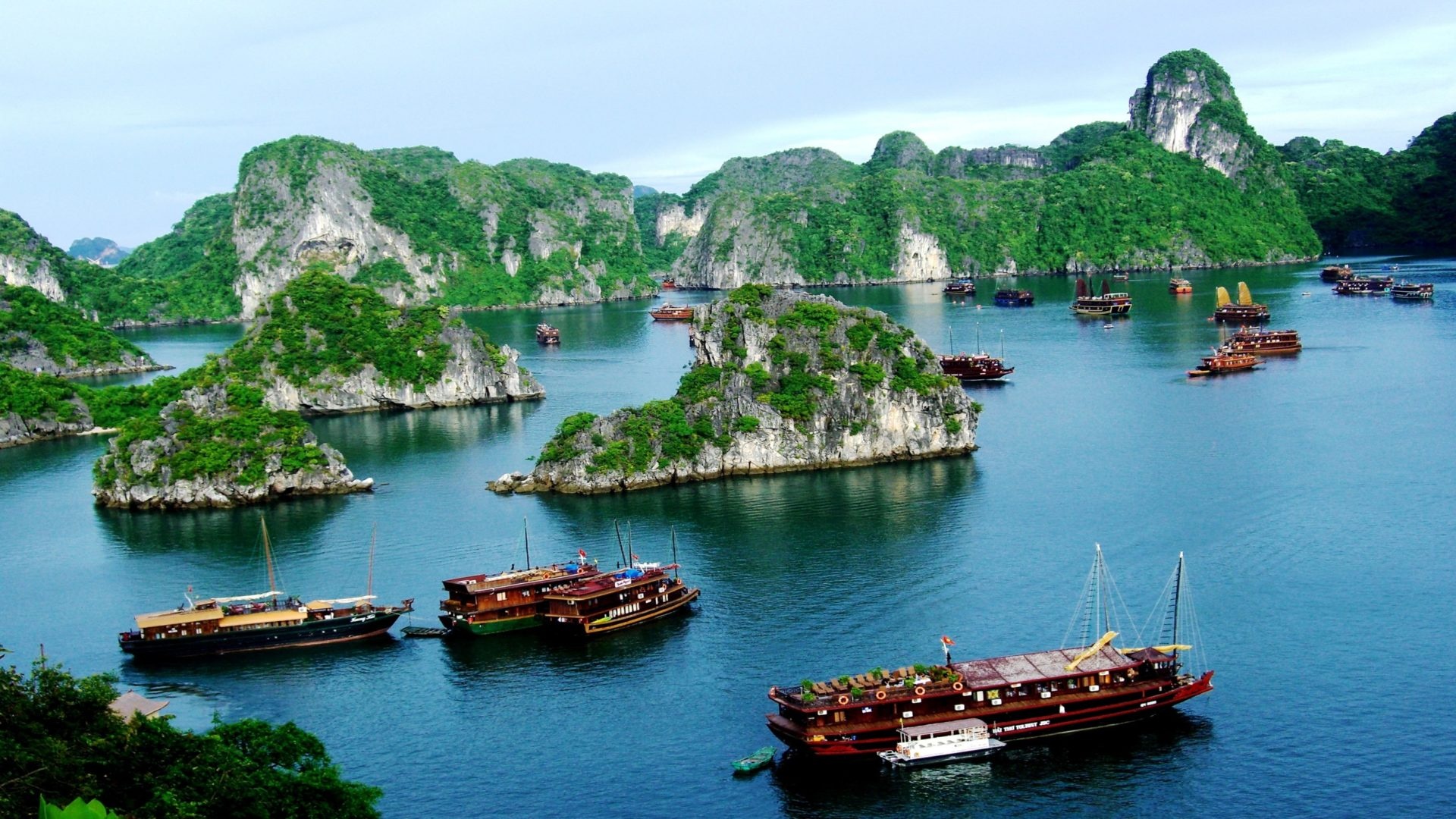 Ha Long Bay, Vietnamese beauty, Kde store, Heaven on Earth, 1920x1080 Full HD Desktop