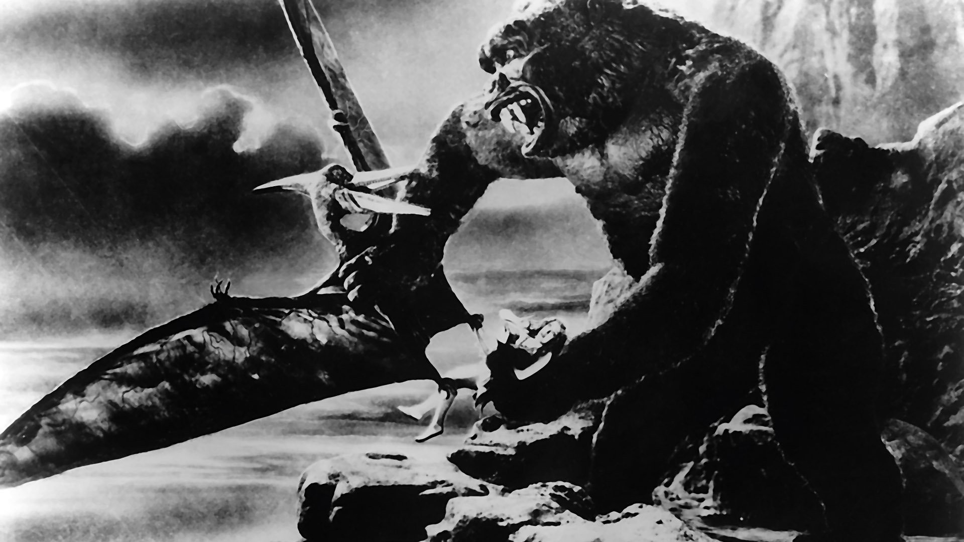 King Kong 1933, Vintage movie, Striking wallpaper, Iconic, 1920x1080 Full HD Desktop