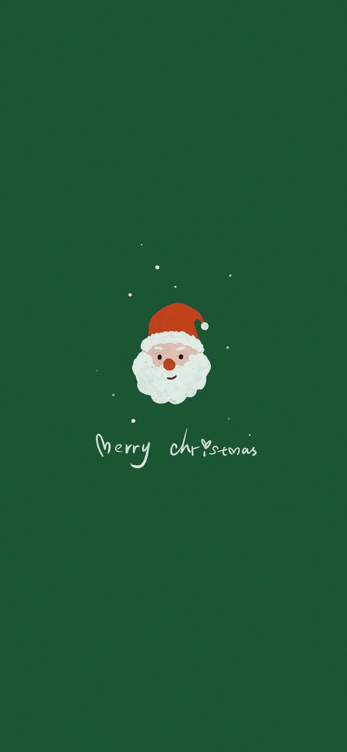 Christmas, Cute, Enthusiastic, Ornaments, Santa, 1190x2560 HD Phone