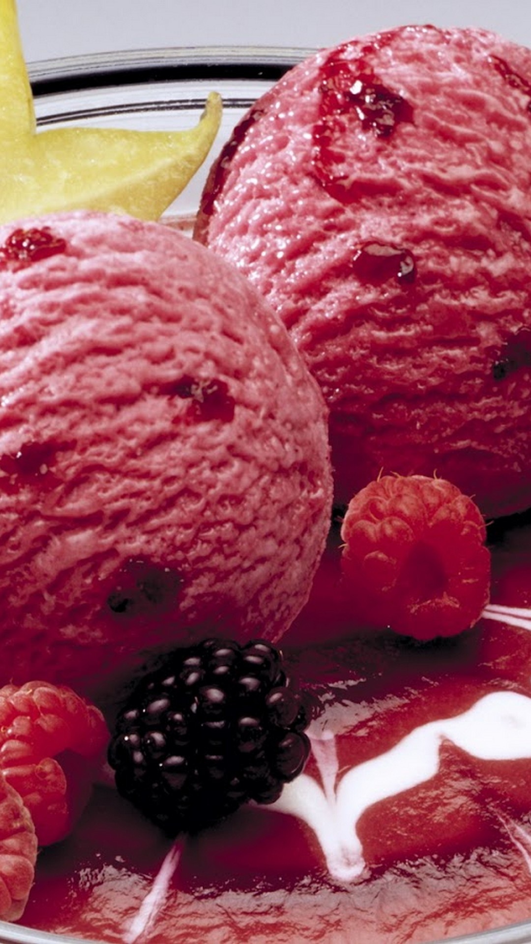 Phone wallpaper, Creamy delight, Refreshing ice cream, High definition, 1080x1920 Full HD Phone