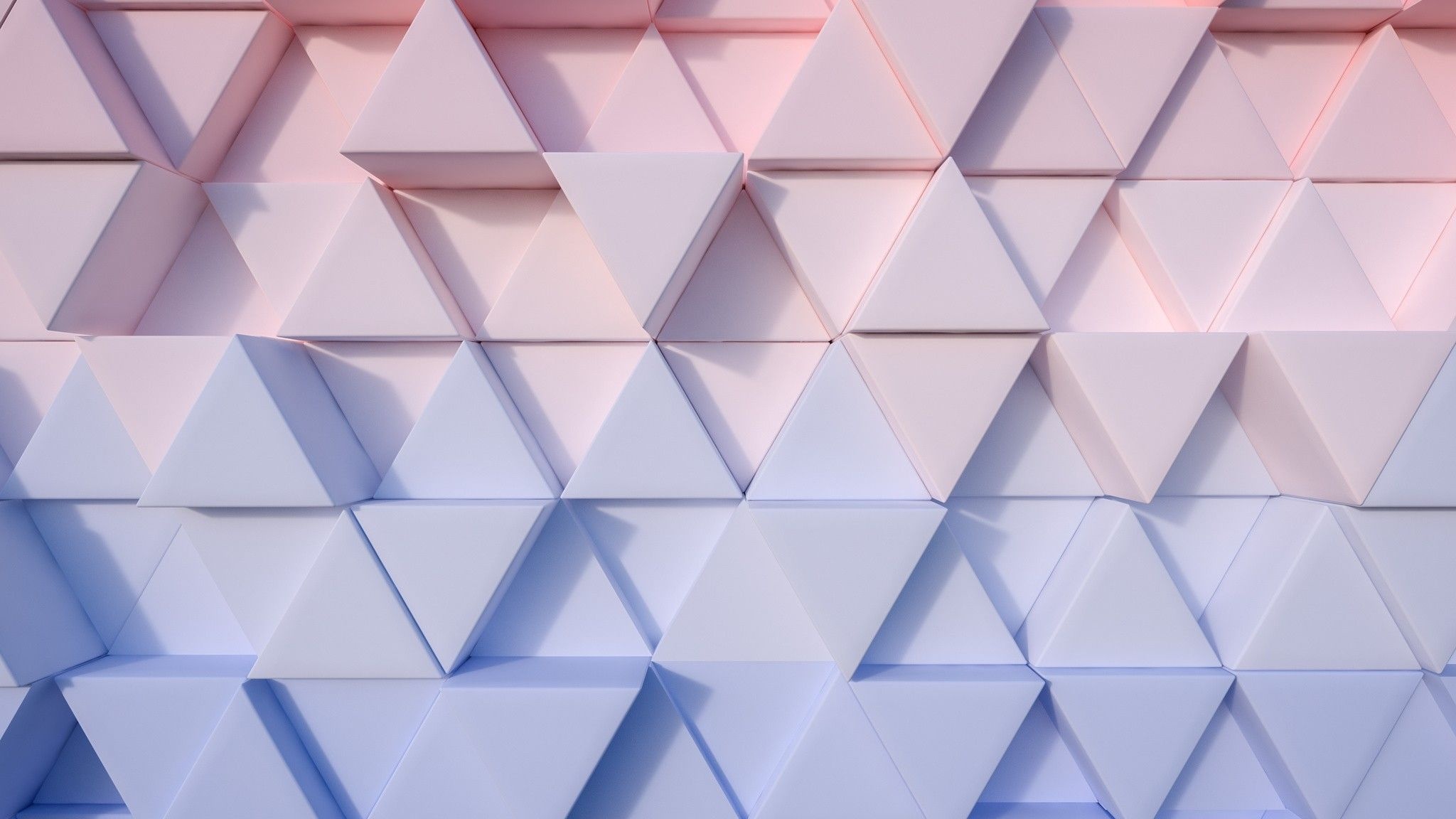 Triangle, Pastel Colors Wallpaper, 2050x1160 HD Desktop