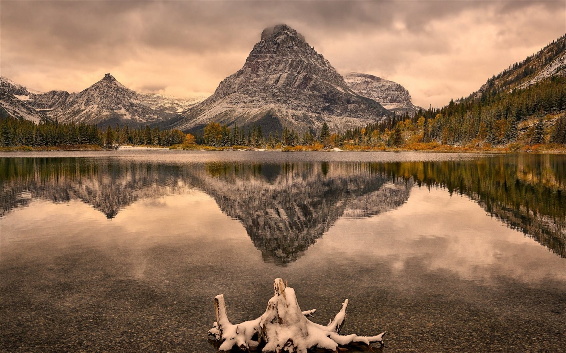 Pray Lake, Montana Wallpaper, 1920x1200 HD Desktop