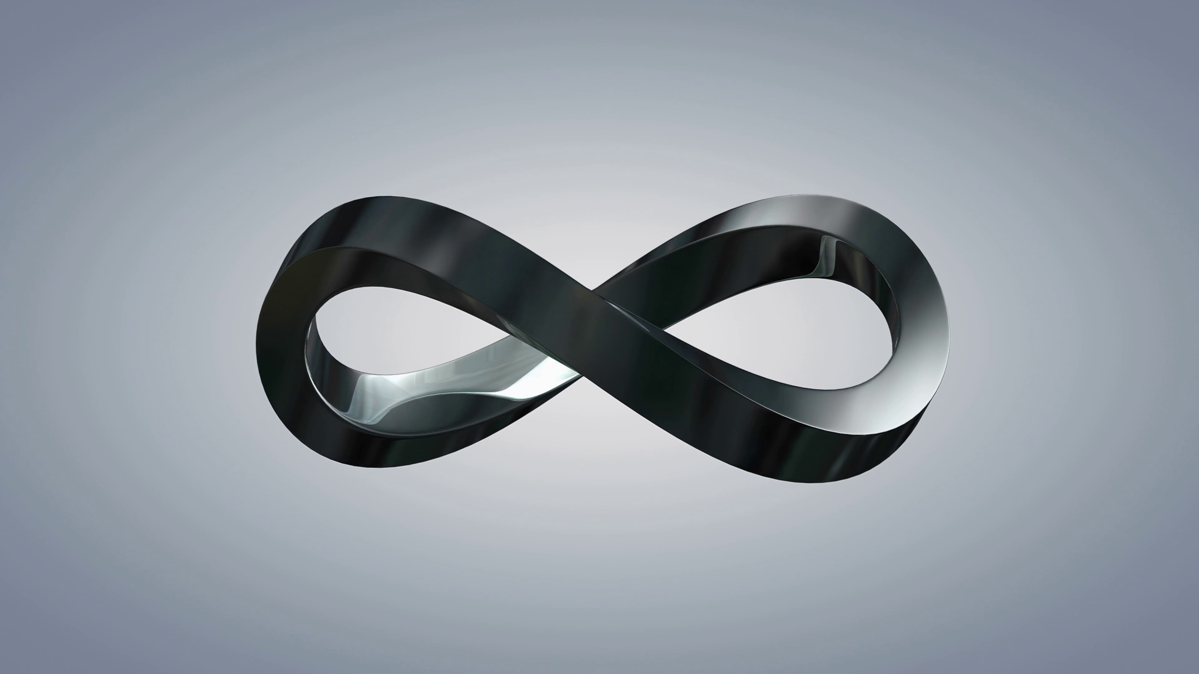 3D, Infinity Sign Wallpaper, 3840x2160 4K Desktop