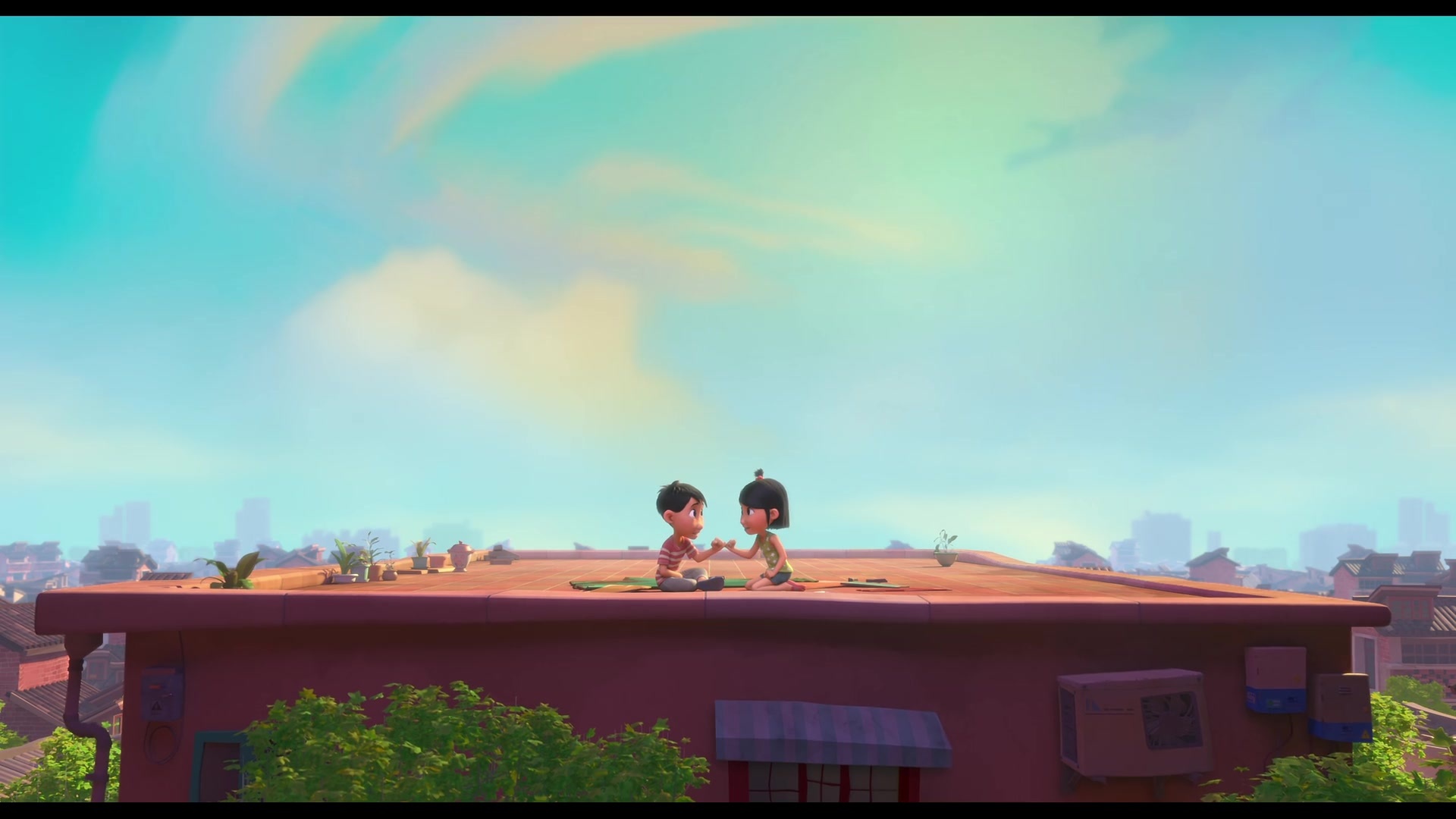 Wish Dragon movie, Fancaps, Captivating scenes, Animated adventure, 1920x1080 Full HD Desktop