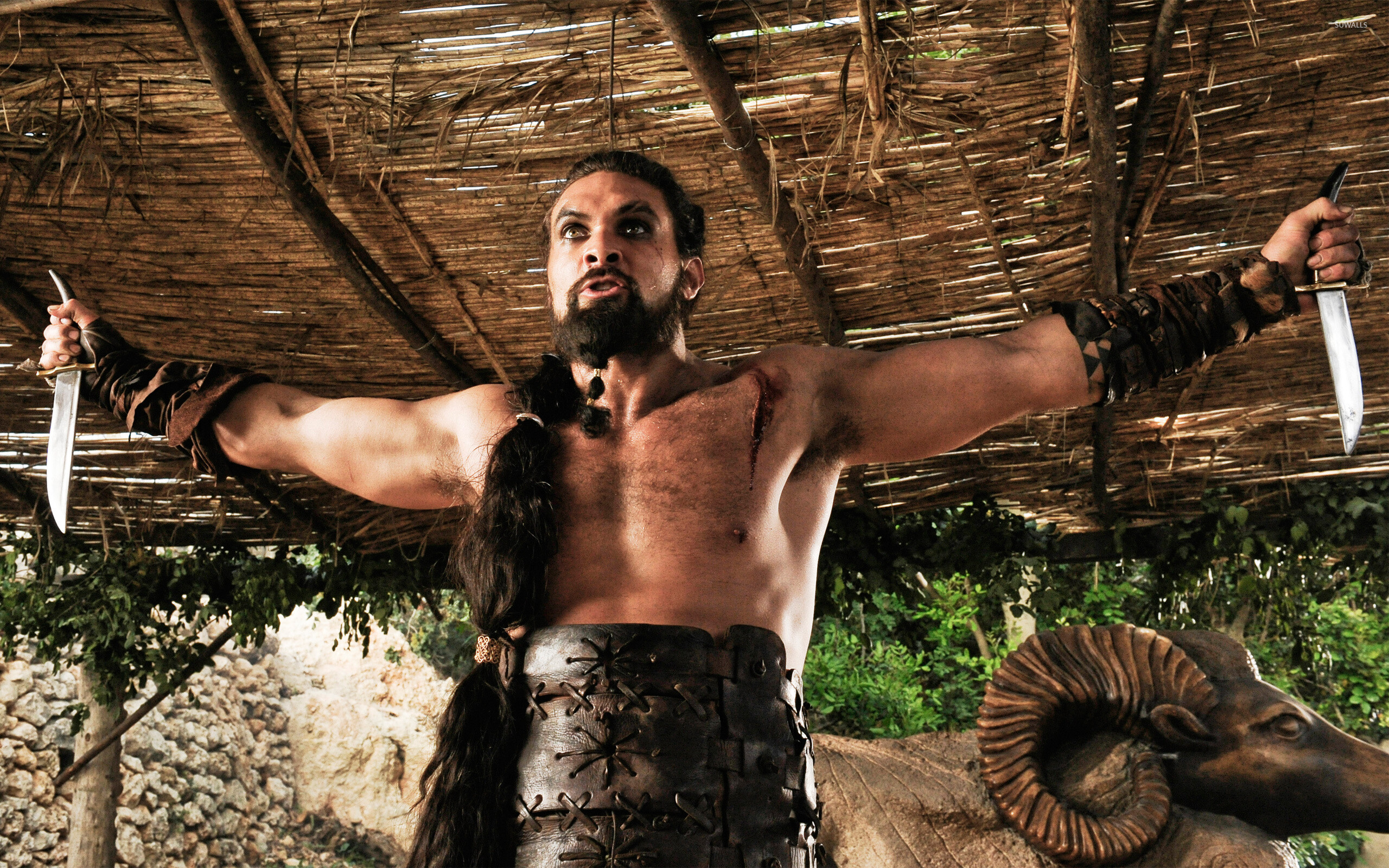 Jason Momoa, 2, Wallpaper, Male celebrity, 2560x1600 HD Desktop