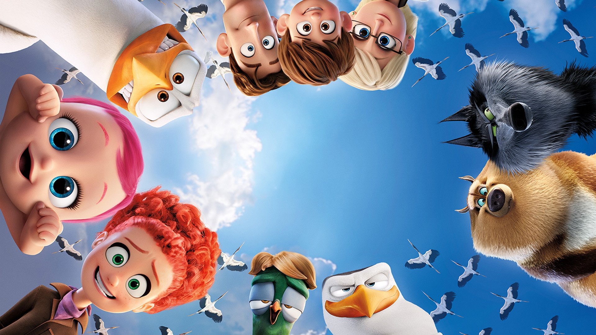 Storks cartoon, HD wallpapers, 1920x1080 Full HD Desktop