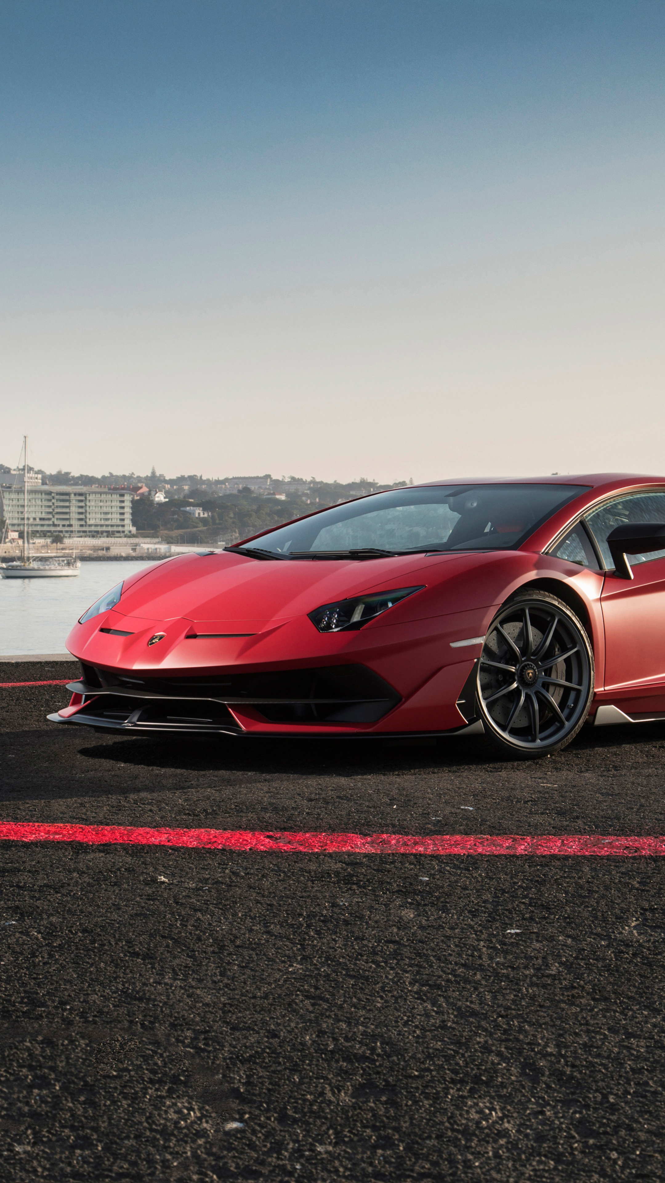 Lamborghini Aventador SVJ 2019, Premium model, High-definition, Stunning visuals, 2160x3840 4K Phone