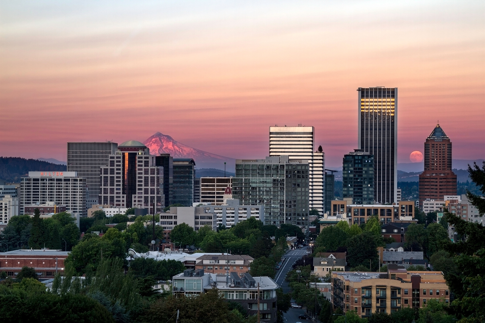 Portland Skyline, Travels, Congress, Reparations, 2000x1340 HD Desktop